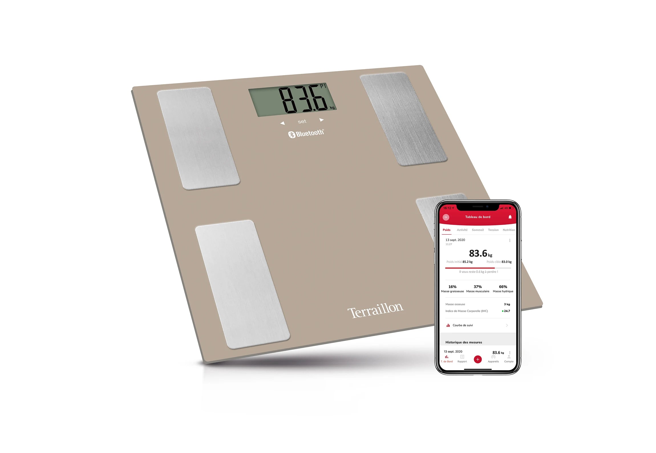 COACH CONNECT - BLUETOOTH connected scale