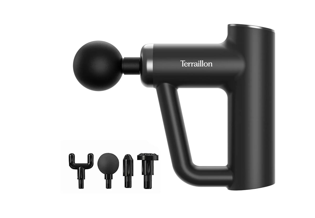 FITNESS MASSAGER Noir - Pistolet de massage multizones