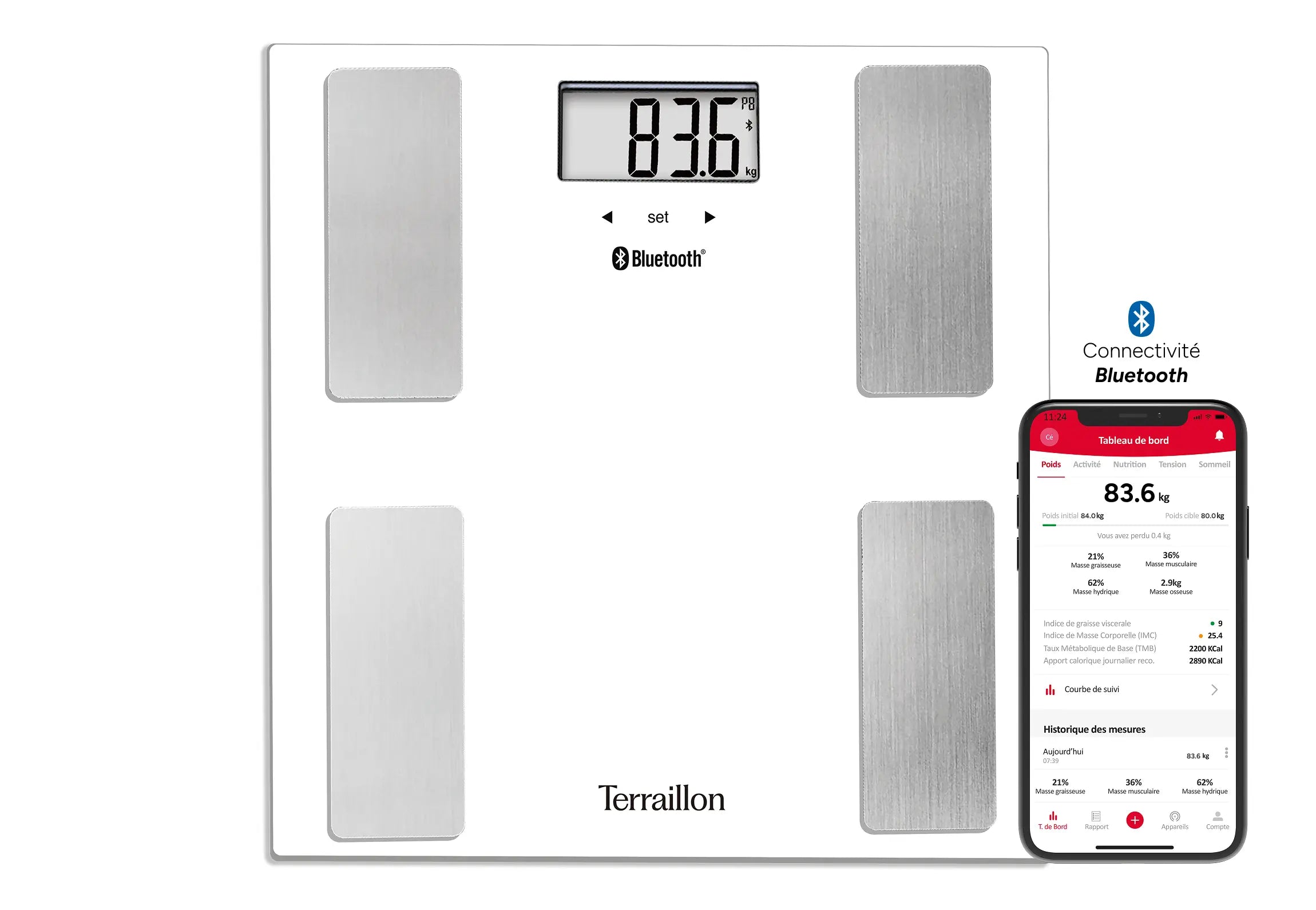 SMART CONNECT White - Bluetooth connected impedance meter