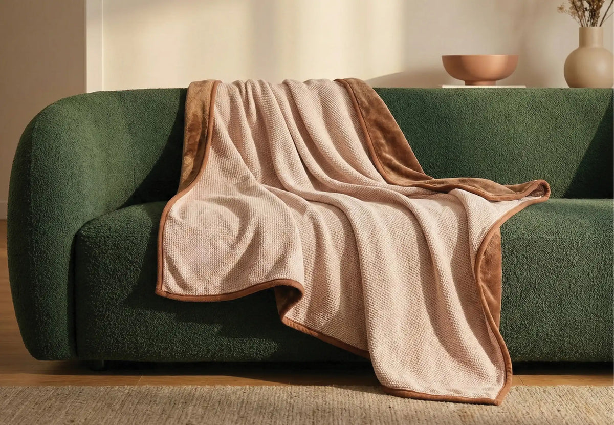 NOOMA - Portable Heated Poncho - Caramel