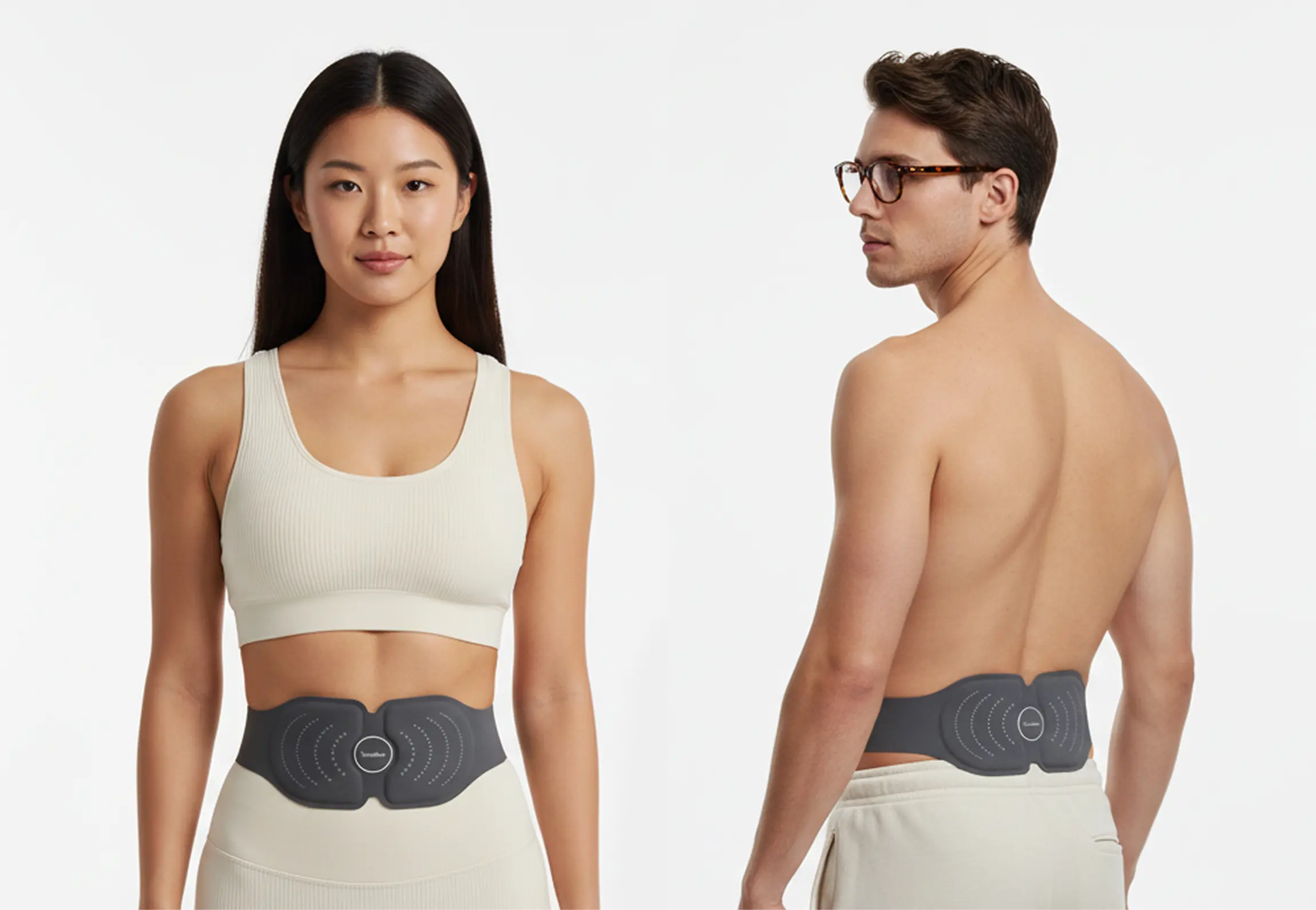 SLIM CARE - Ceinture tonifiante, chauffante ventre et bas du dos
