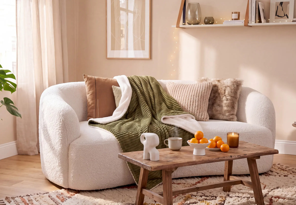 KOOMY Heated Throw - Your large-format gentle warmth solution