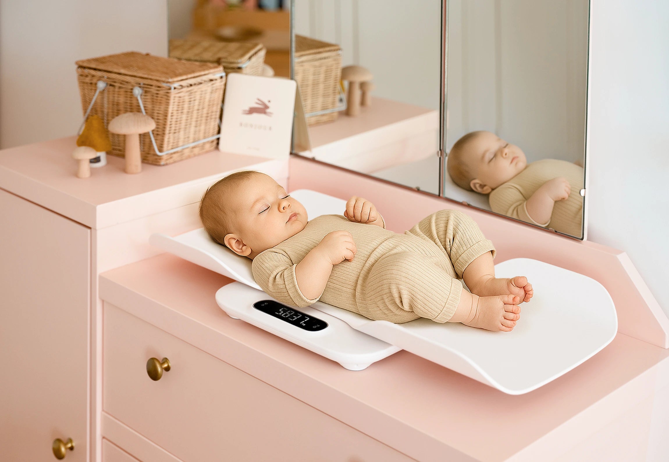 Baby Fit balance bébé nacelle mise en situation