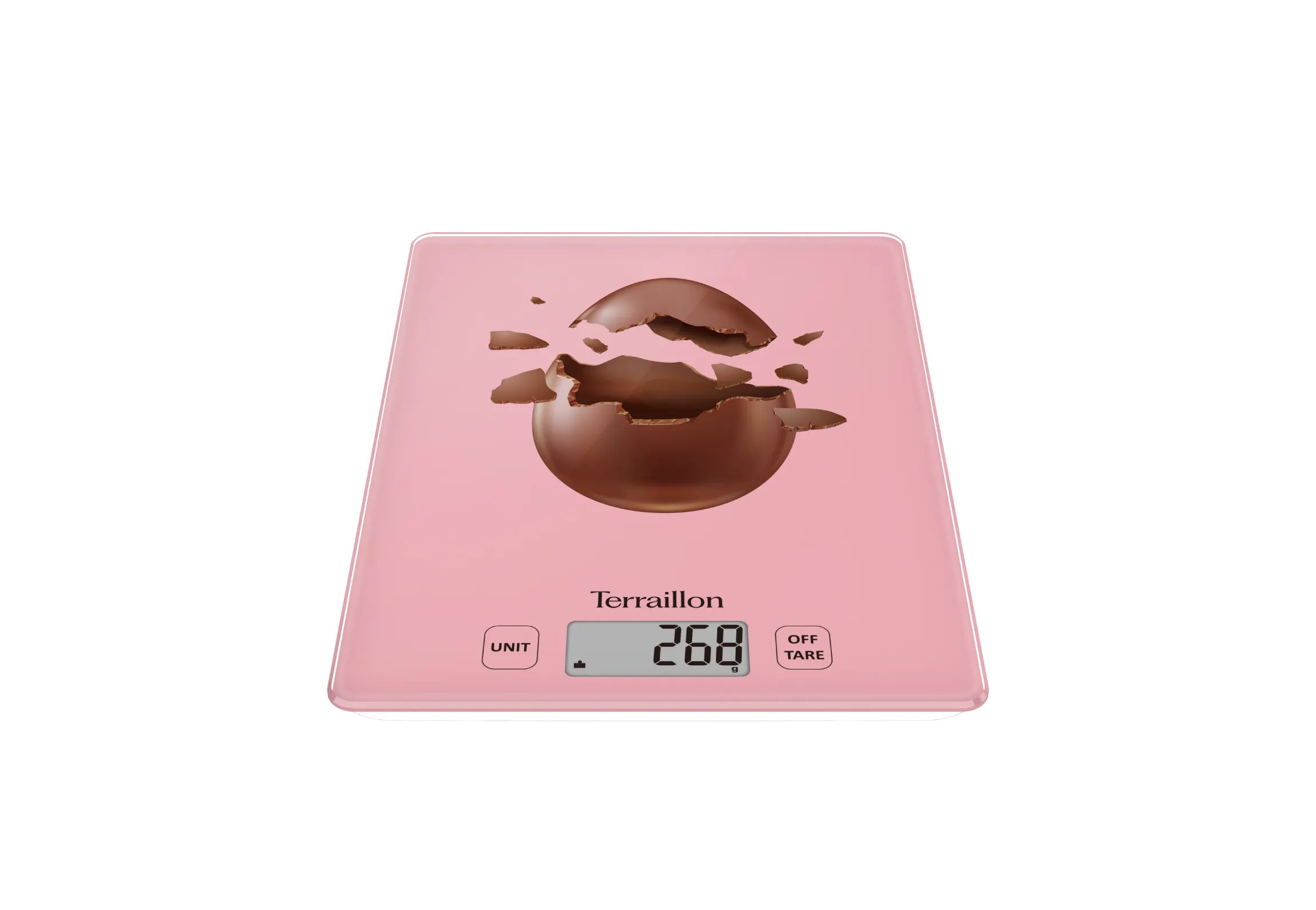 Balance de cuisine électrique FIRST CHOCOLATE EGG précise et compacte à plat