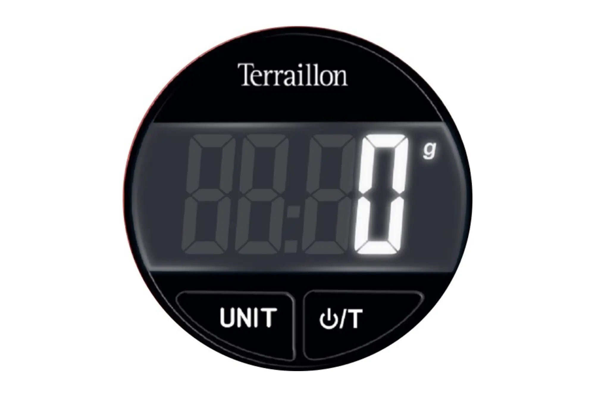 Balance de cuisine électronique vintage BA22 ROUGE pesage