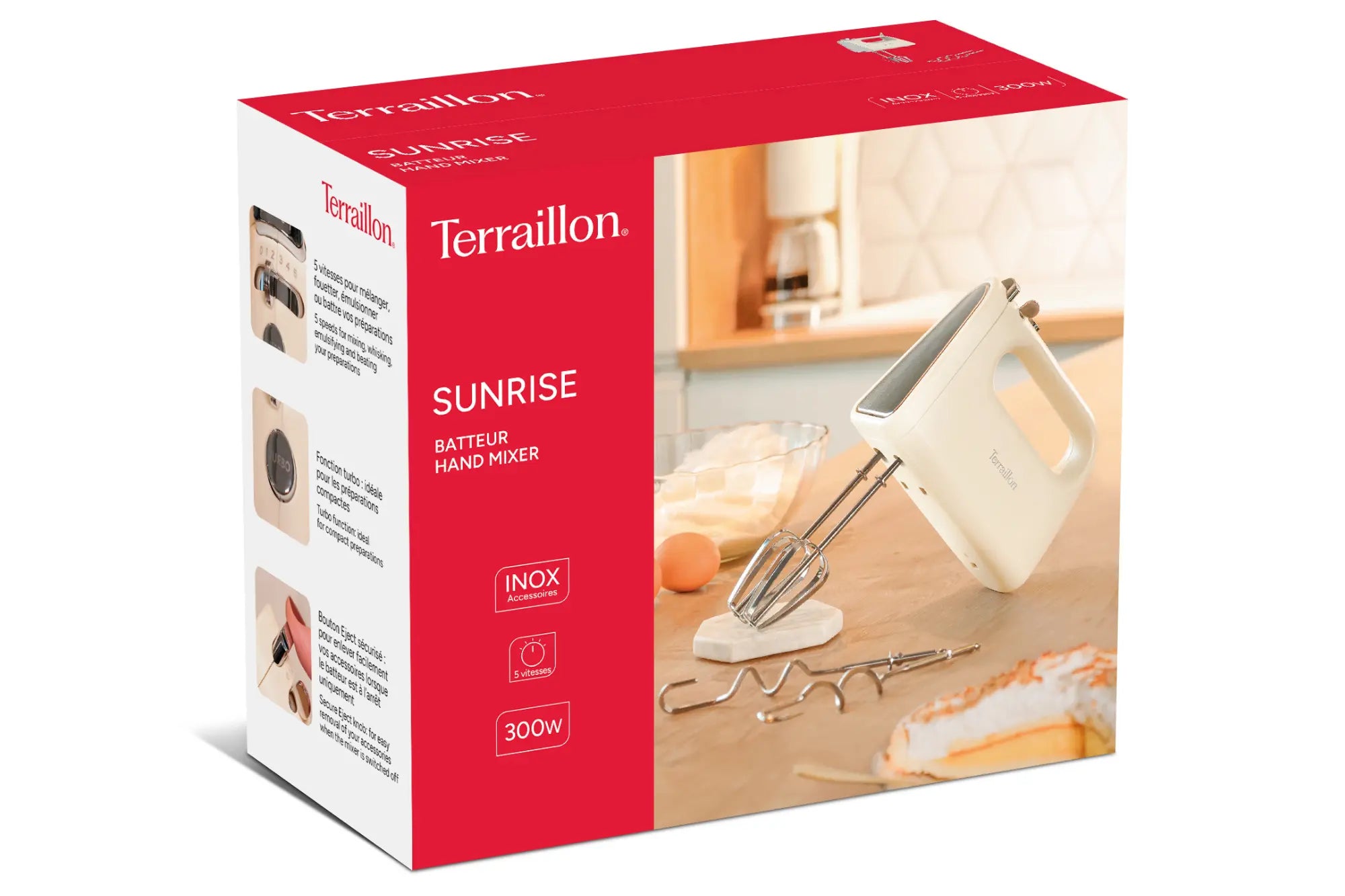 Batteur électrique SUNRISE packaging