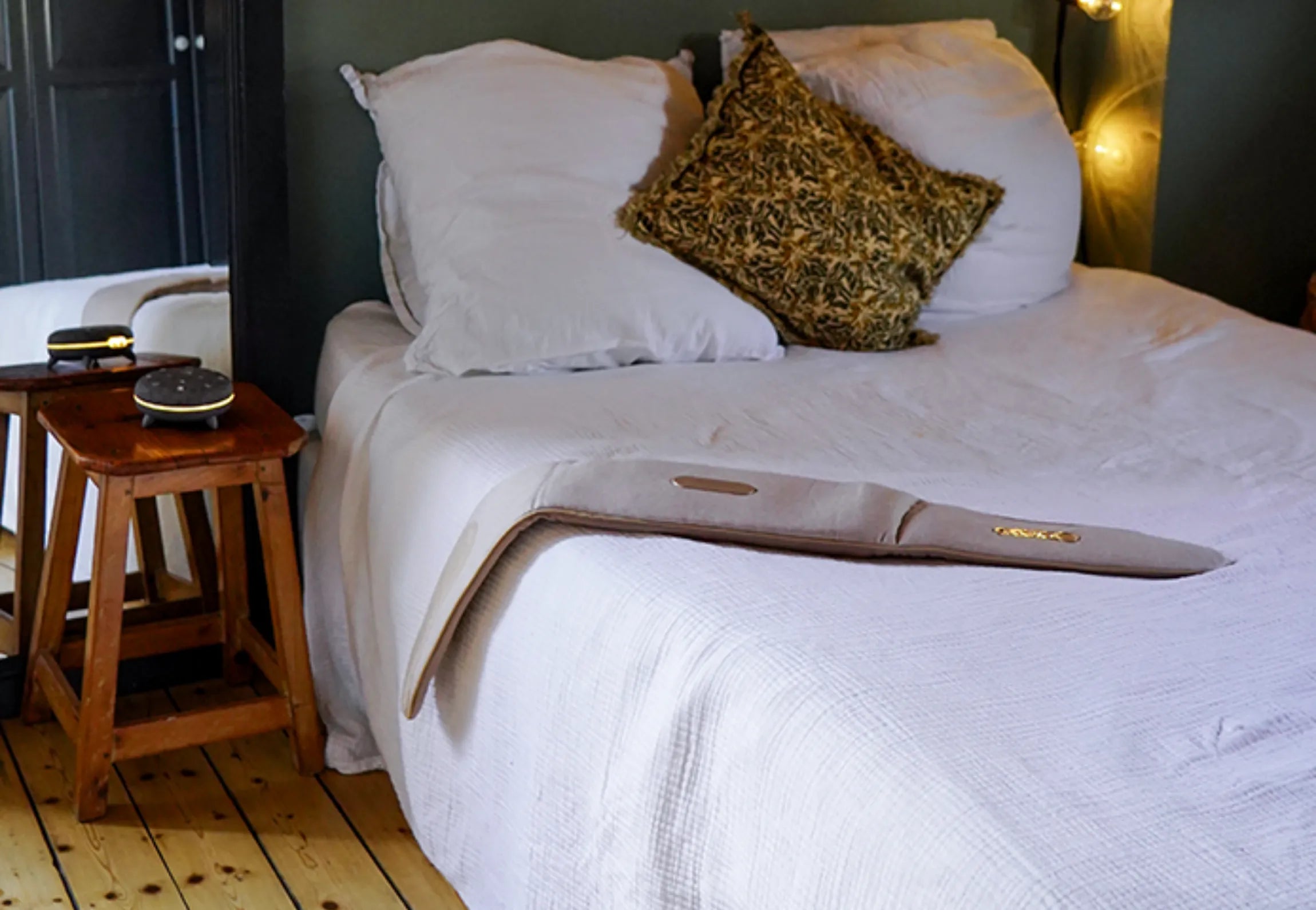 Ceinture massante chauffante ventre et bas du dos WAIST MASSAGER chambre