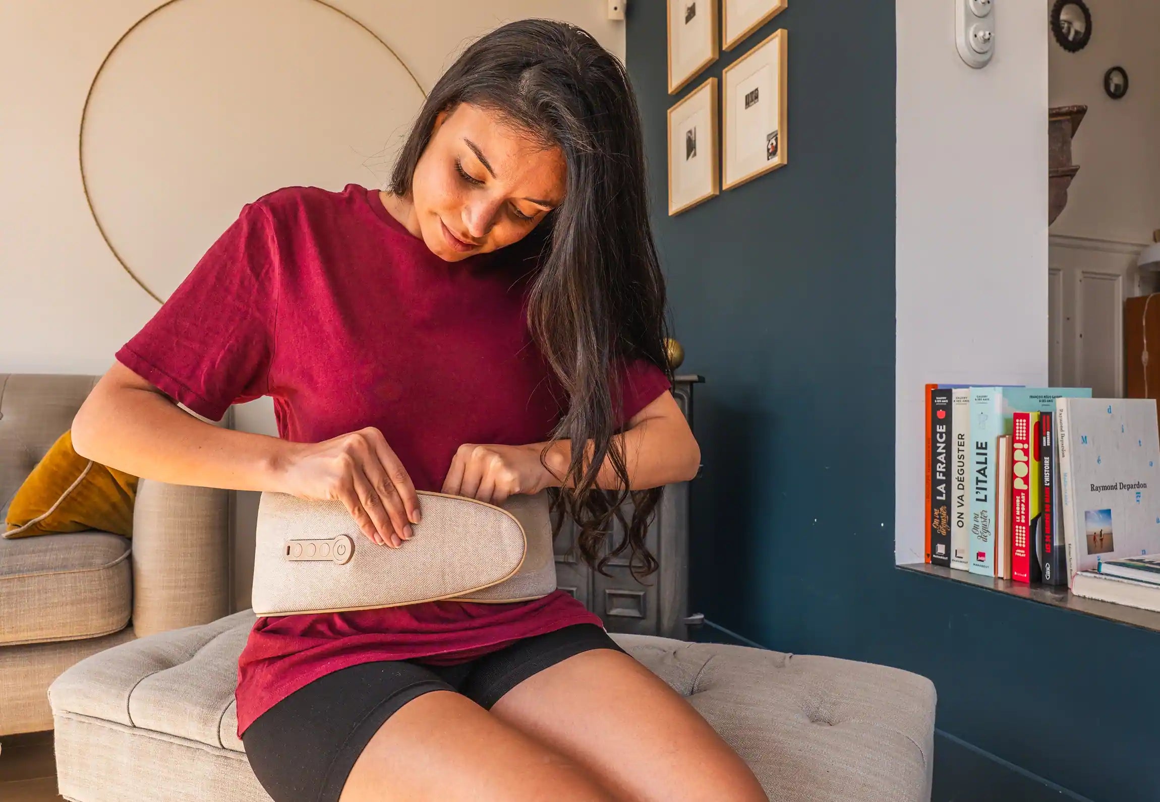 WAIST MASSAGER - Heated massage belt