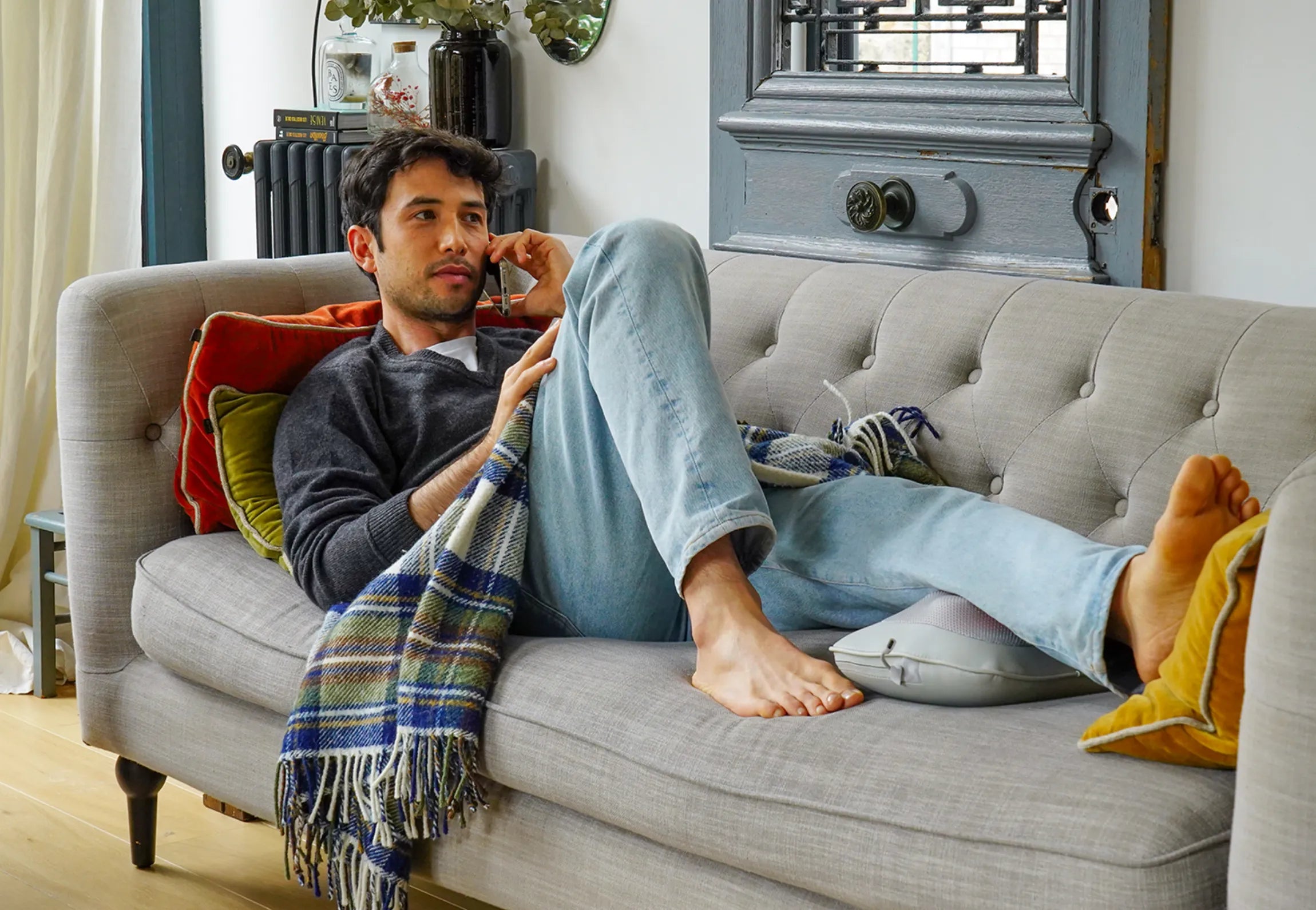 Coussin de massage shiatsu MULTI MASSAGER utilisation