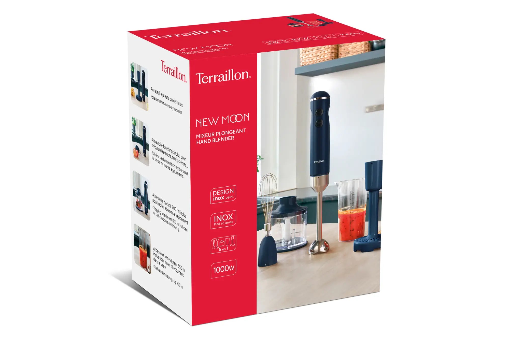 Mixeur plongeant New Moon packaging
