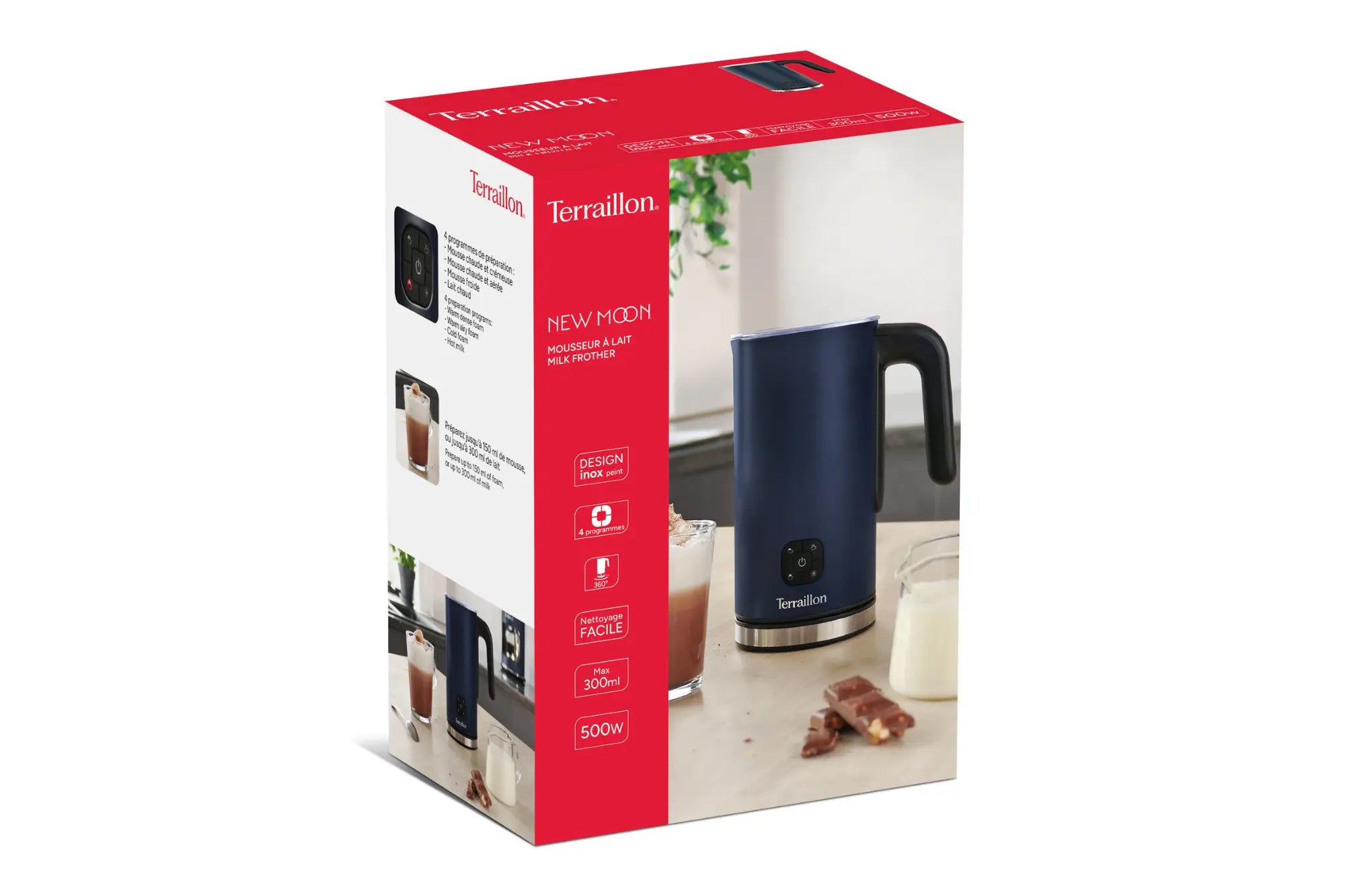 Mousseur à lait New Moon packaging