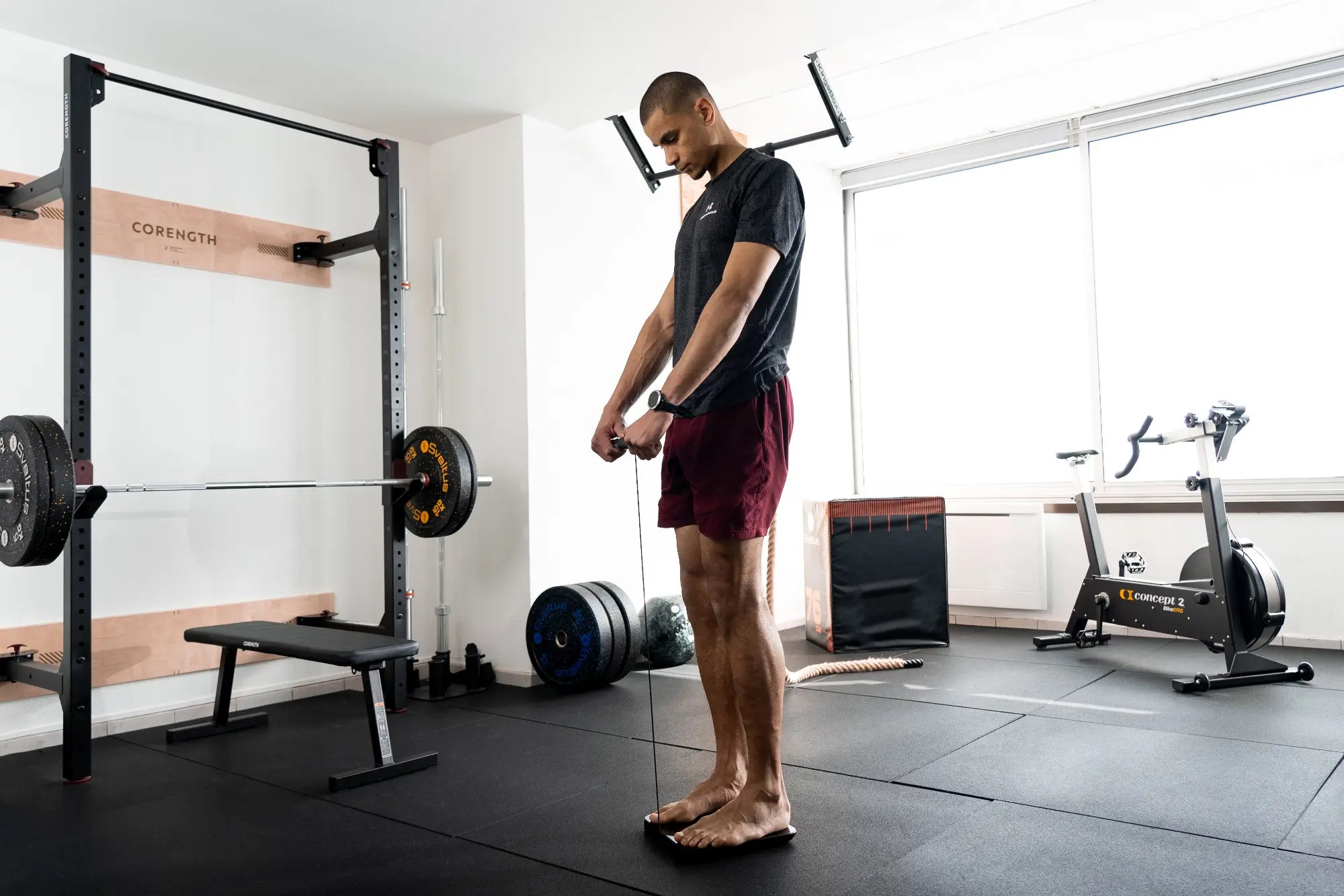 Pèse-personne connecté WIFI Master Coach Expert utilisation