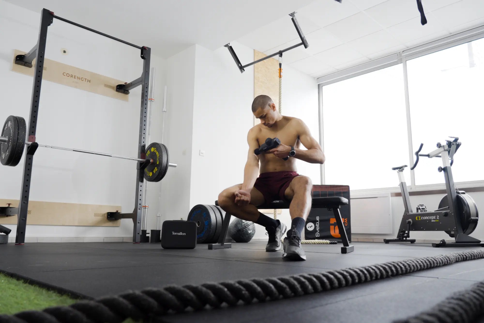 Pistolet de massage récupération musculaire GUN MASSAGER EXPERT