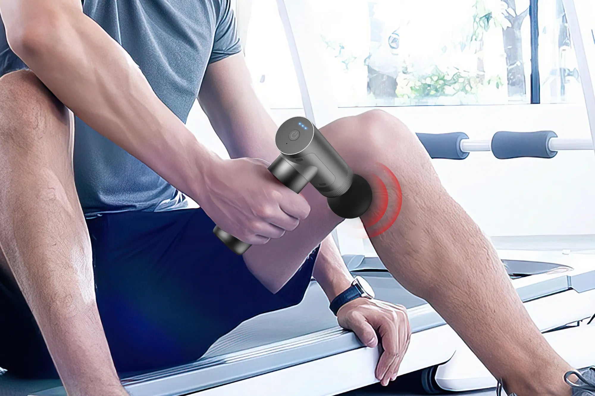 Pistolet de massage MUSCLE MASSAGER massage mollet