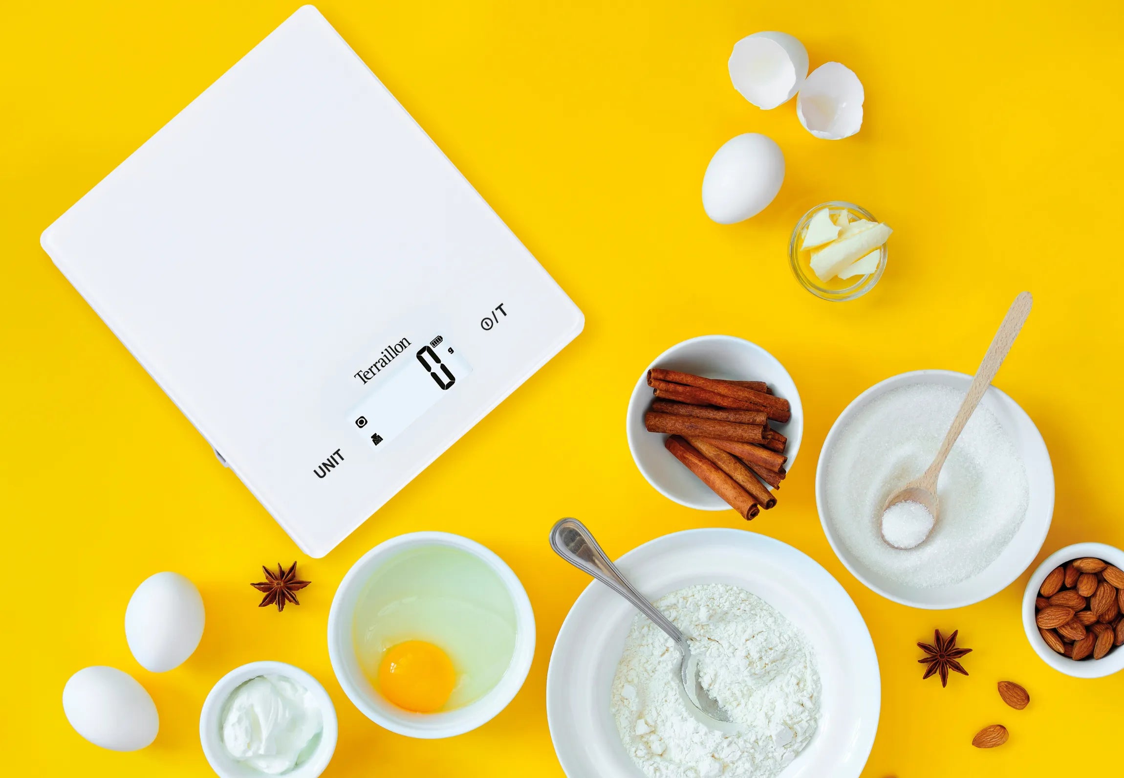 Smart USB White - Balance de cuisine sans pile