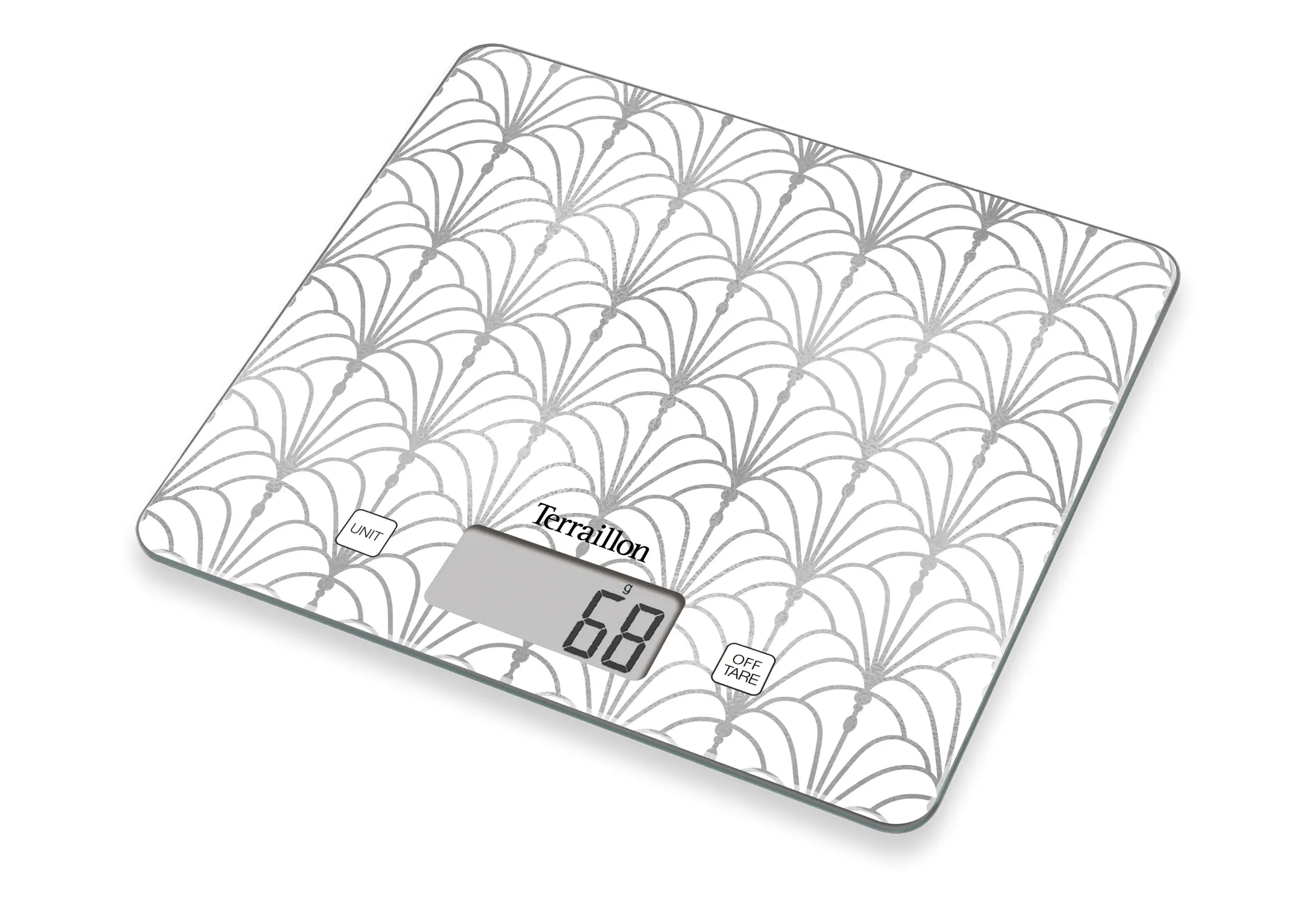 T1040 ART DECO SILVER - Balance de cuisine électronique