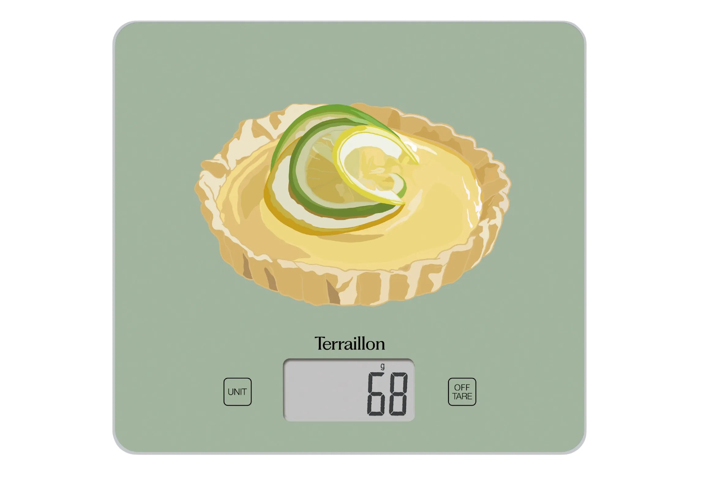 T1040 DESSERT TARTE CITRON - Balance de cuisine électronique