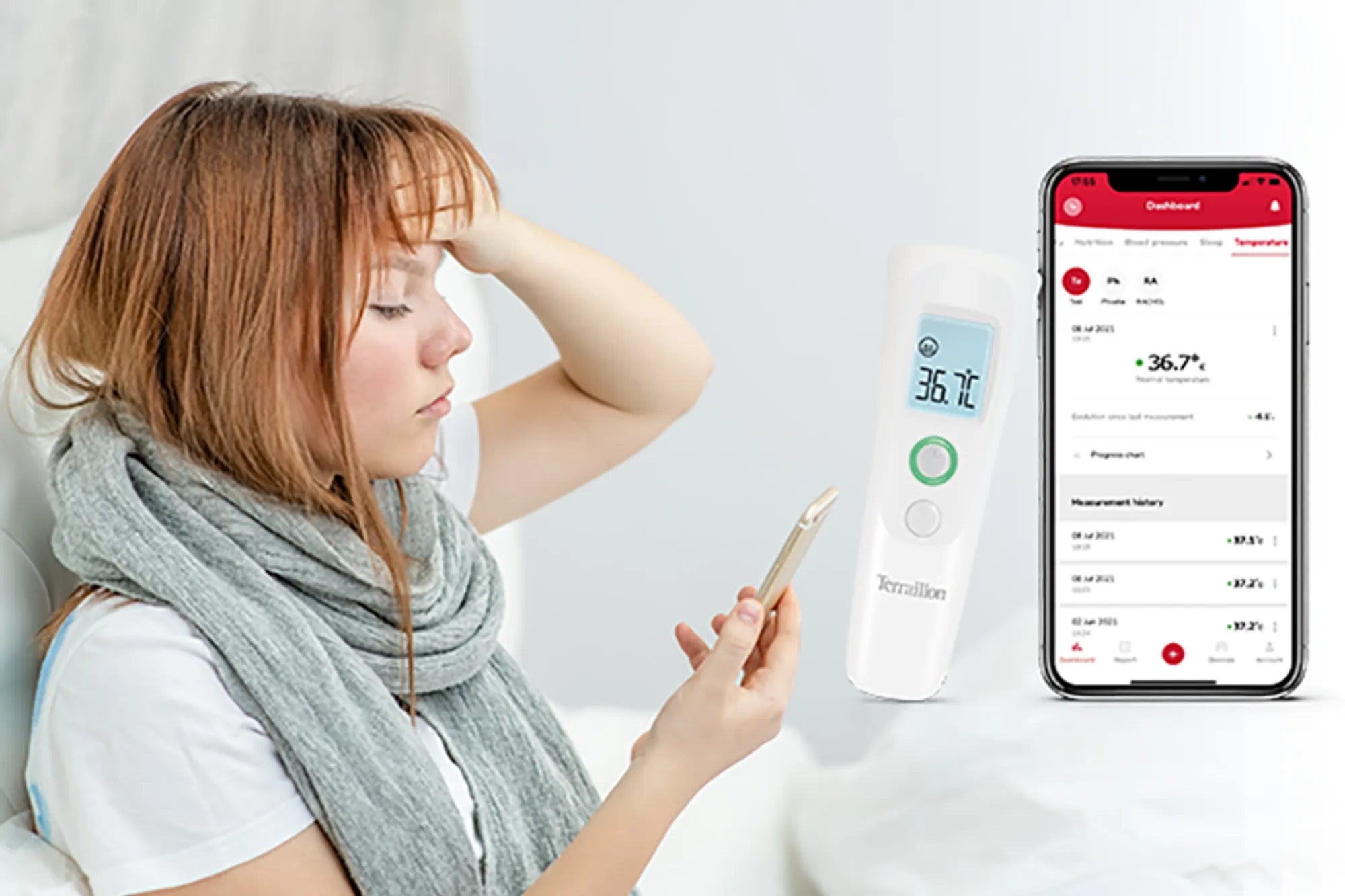 Thermomètre connecté THERMO SMART avec application