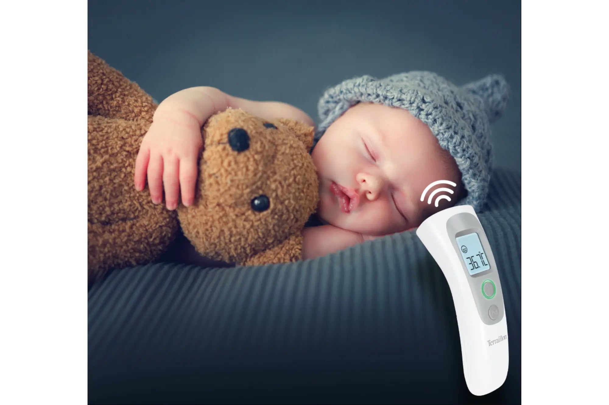 Thermomètre sans contact pour nourrisson