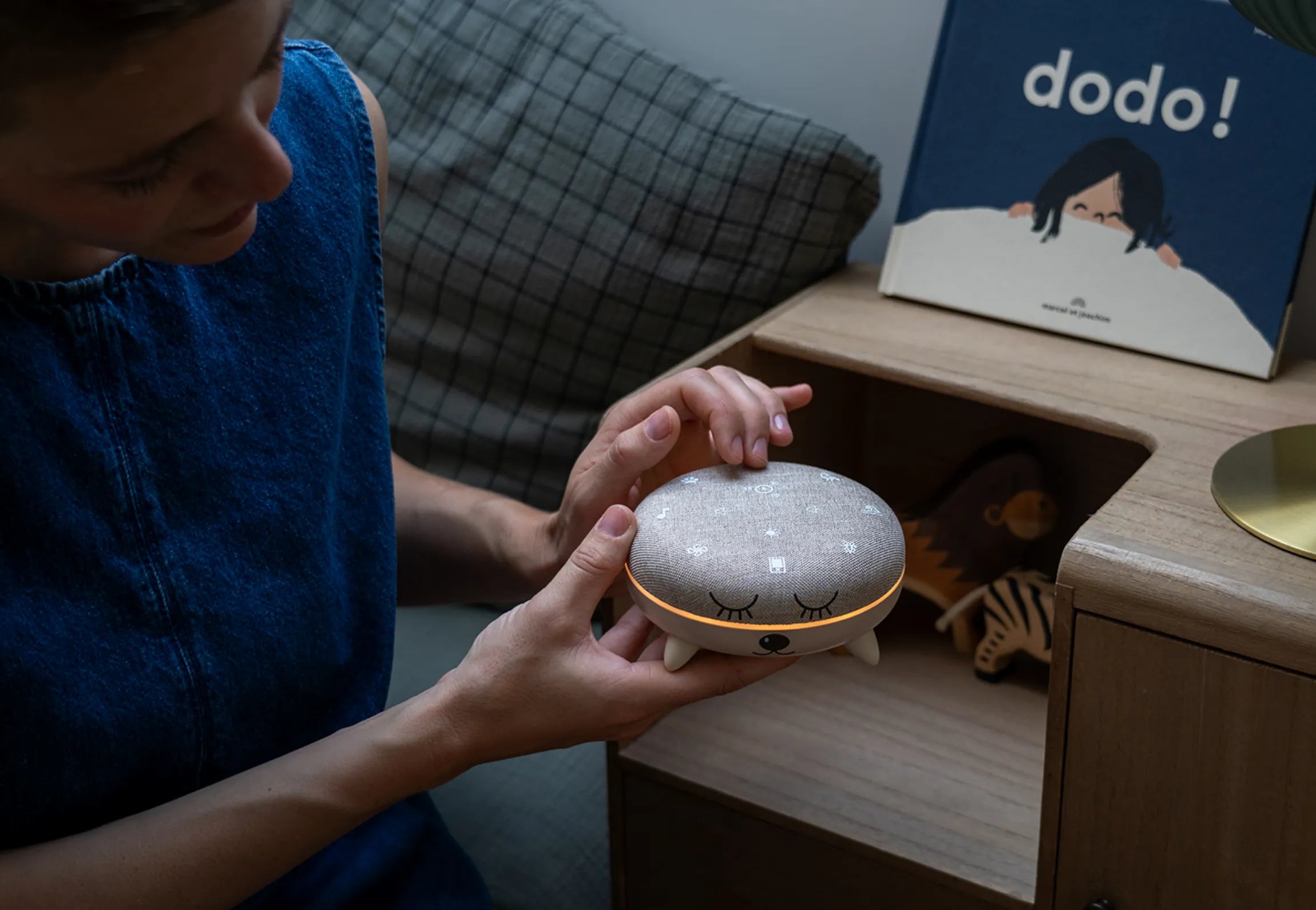 Zen Box Kids utilisation boutons vue de face