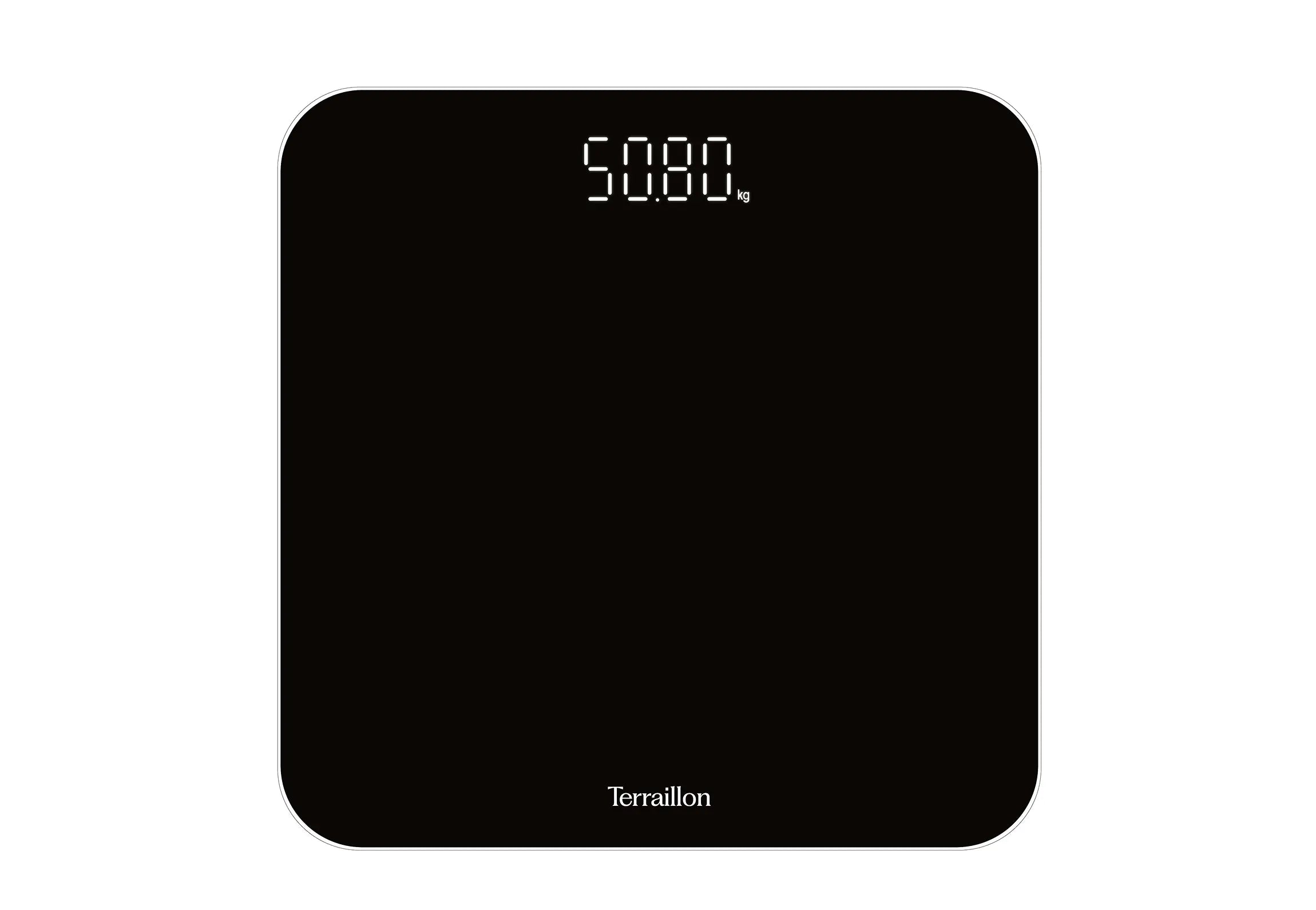 TSQUARE Noir - Pèse-personne électronique