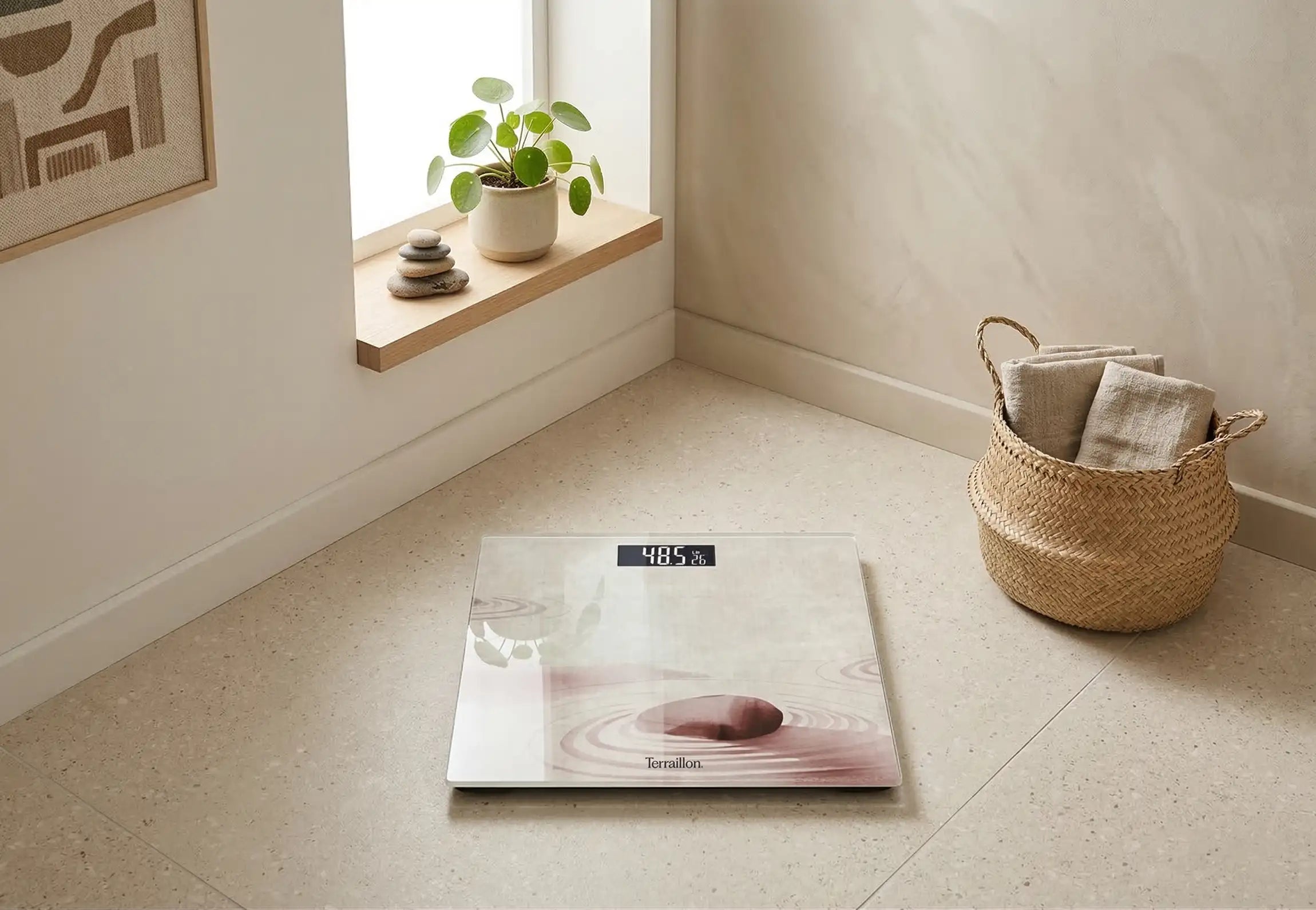 SATORI USB - USB rechargeable bathroom scale