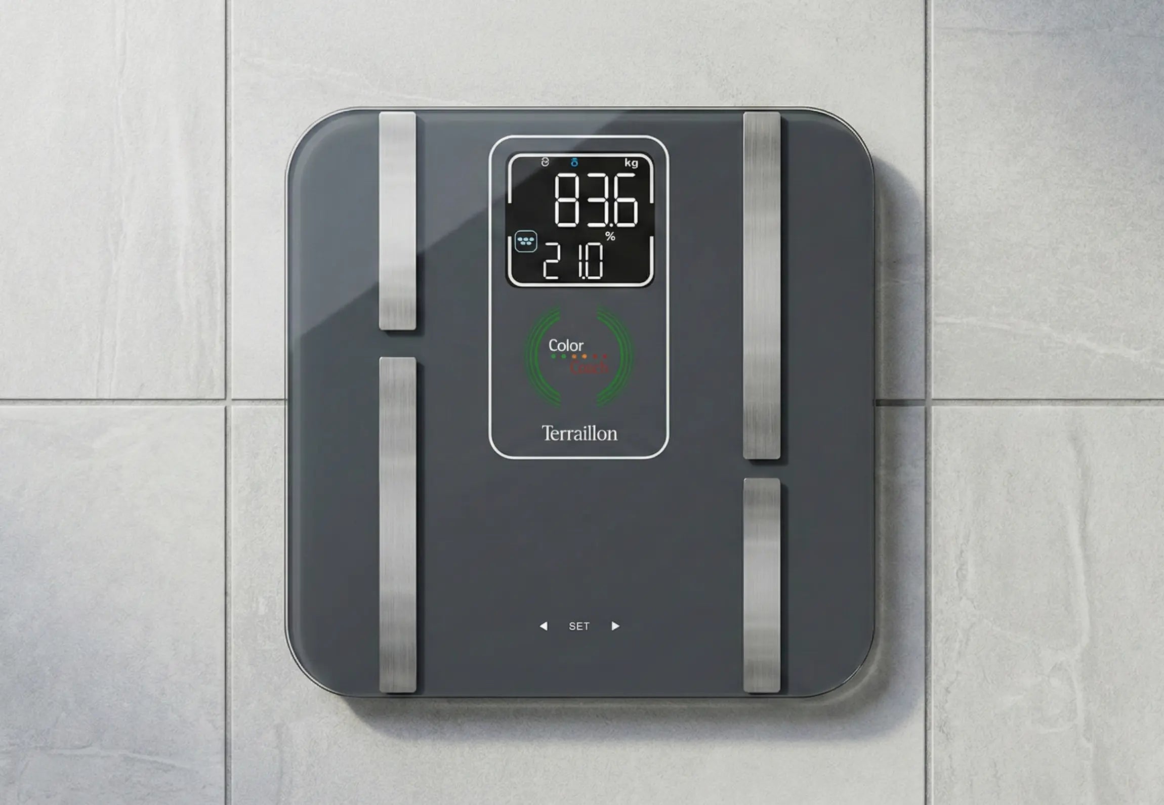 COLOR COACH FIT - impédancemètre autonome ou connecté, suivi en couleur