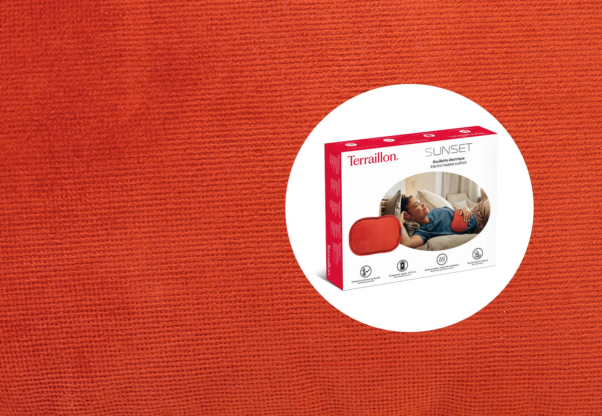 Bouillotte électrique SUNSET – Chaleur douce & design chaleureux