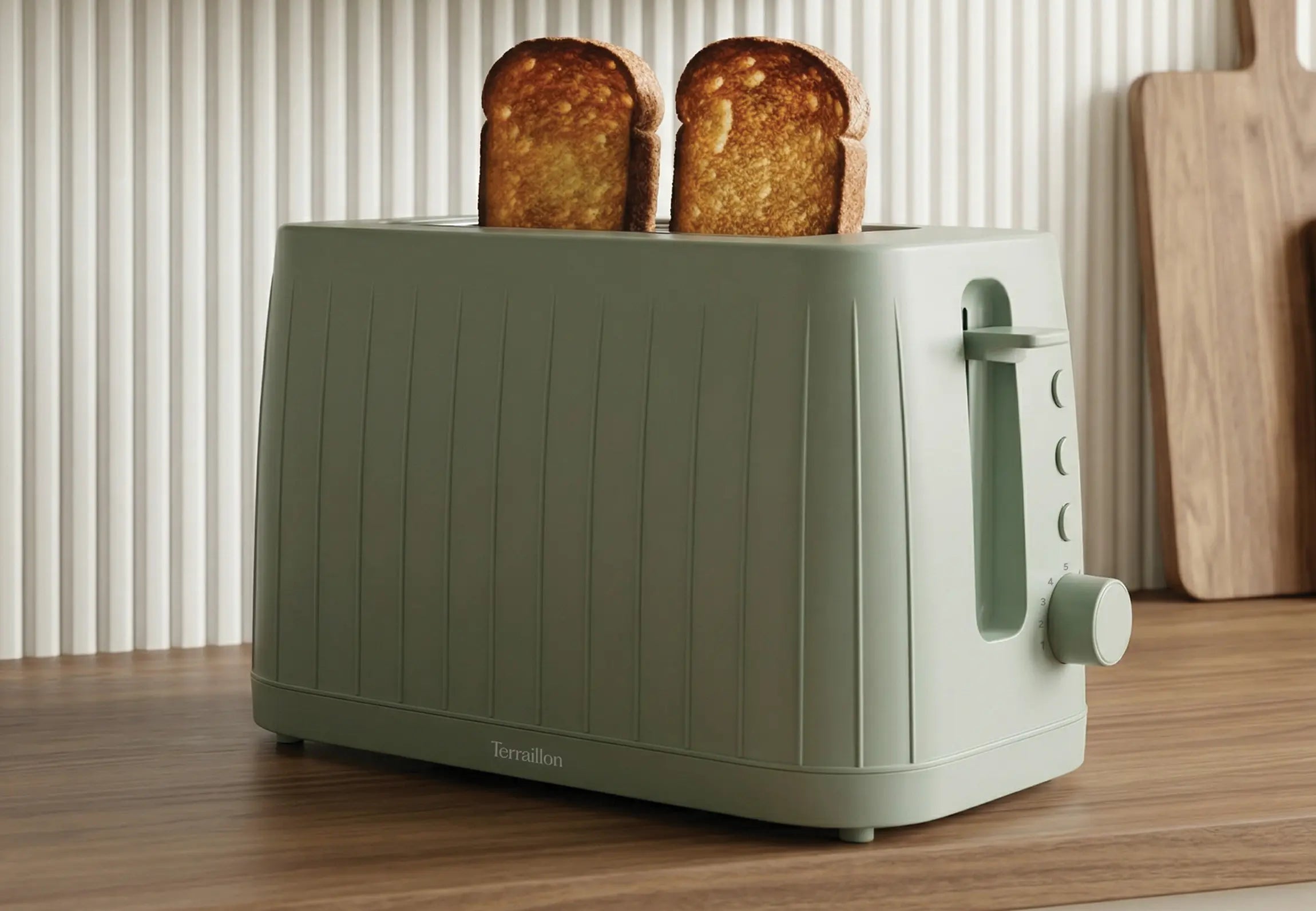 BISTRIA - Sage Green Toaster