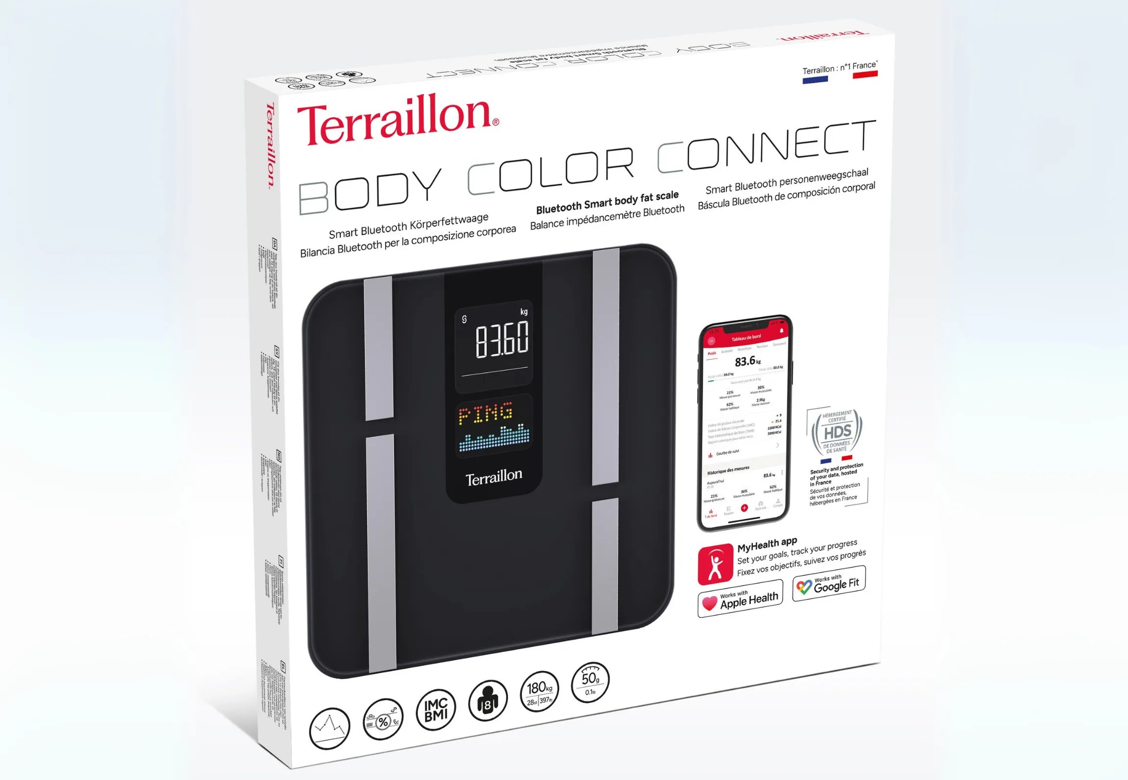 Body Color Connect - Bluetooth connected scale