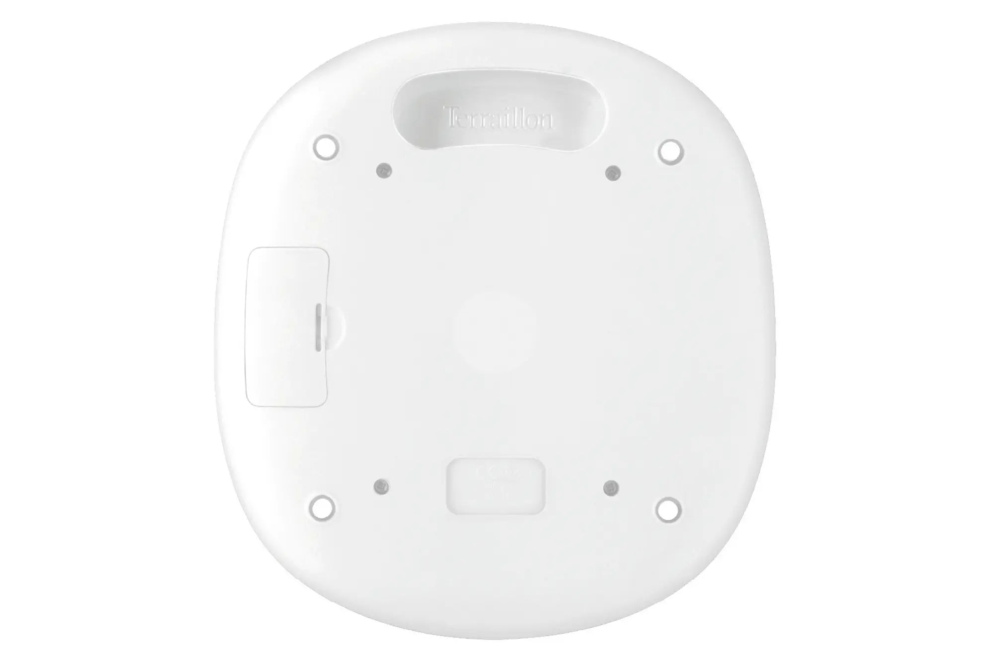 Balance de cuisine électronique MACARON RECYCLE COQUELICOT dessous