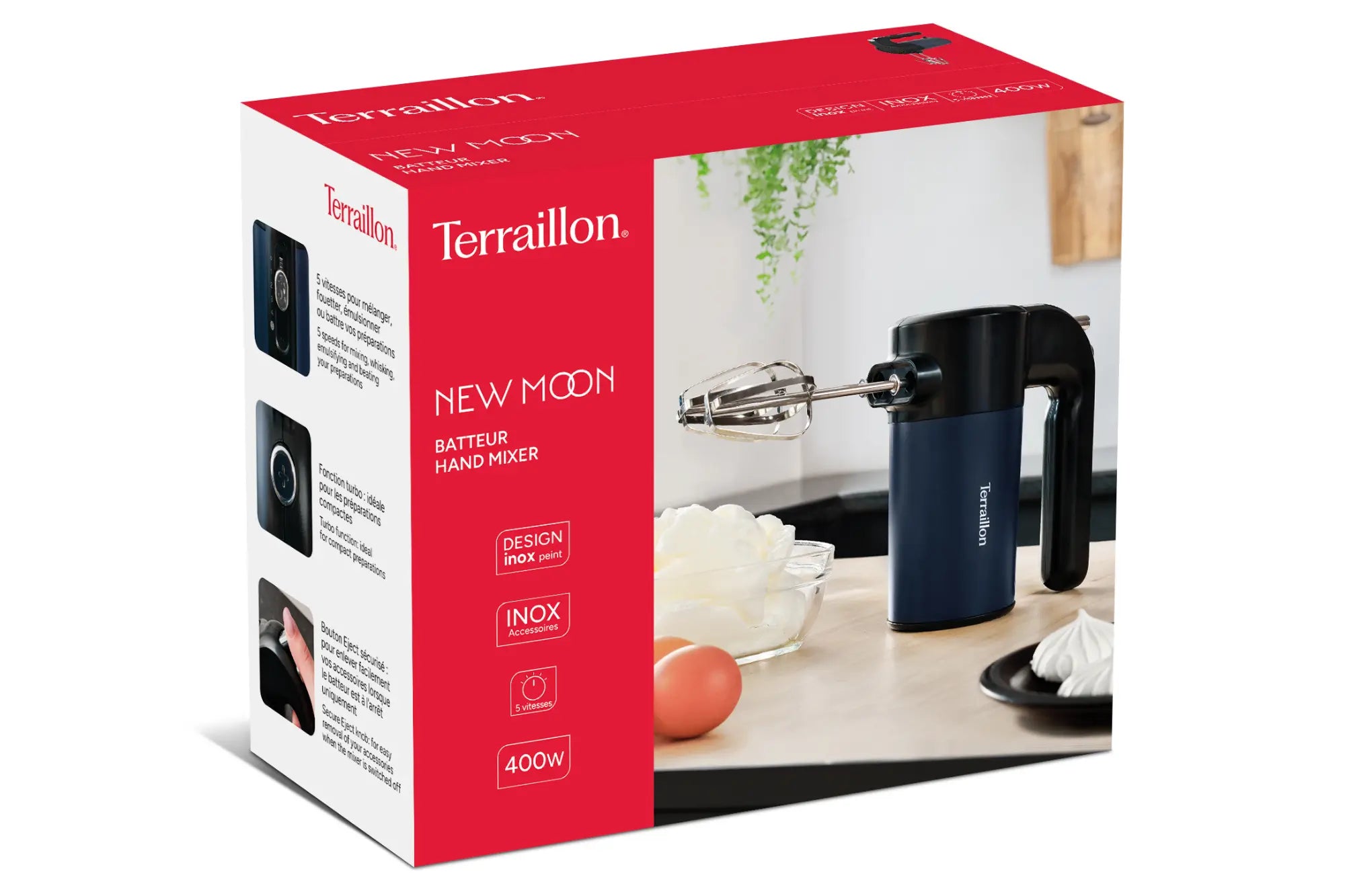 Batteur électrique NEW MOON packaging 