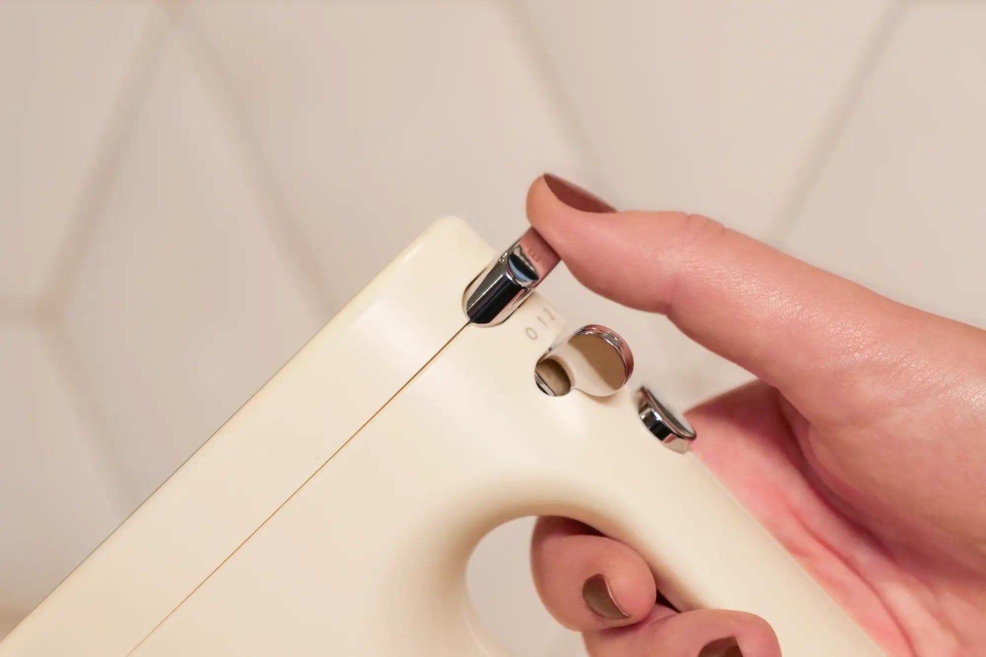 Batteur électrique SUNRISE utilisation bouton 