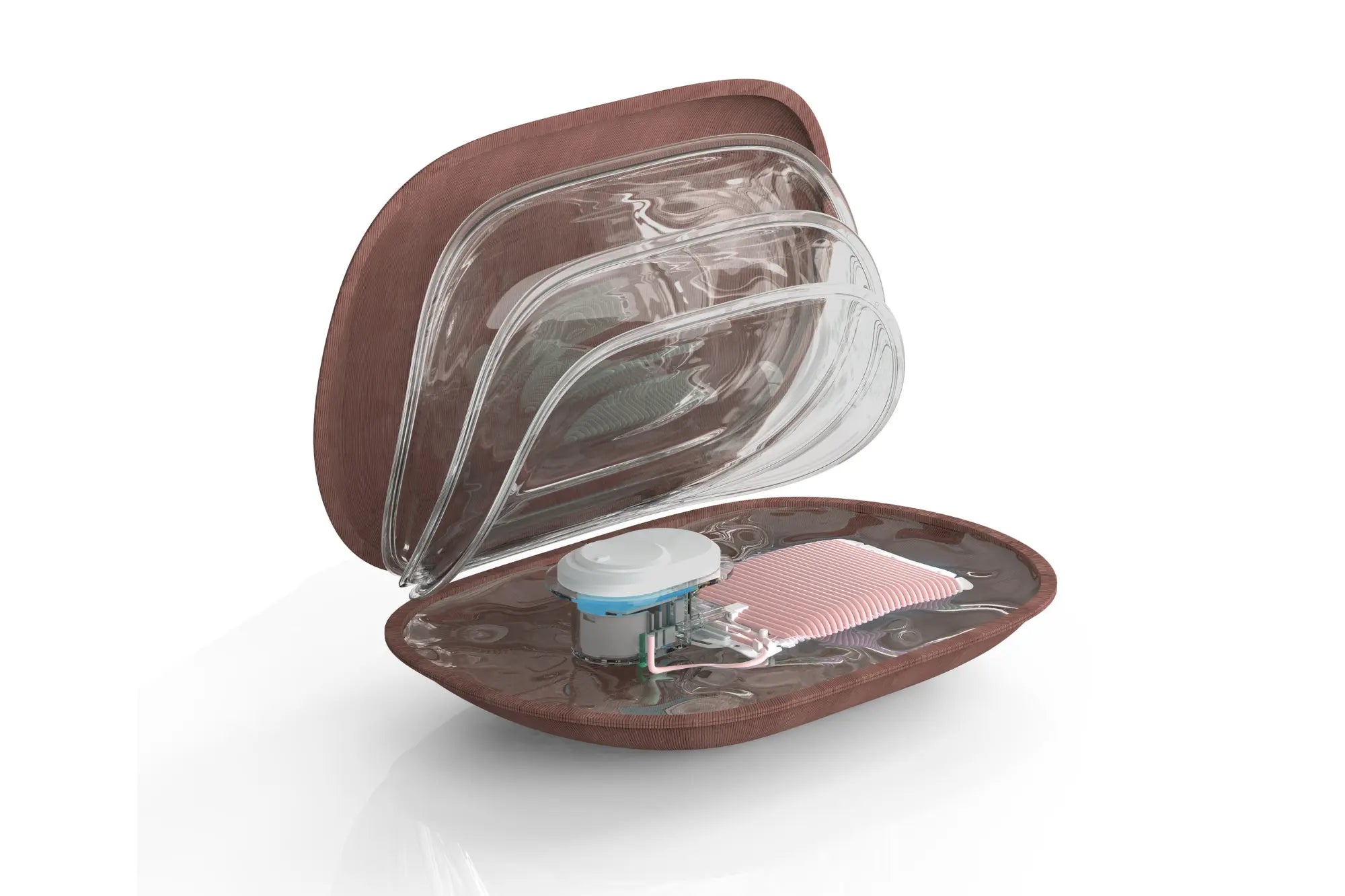 Bouillotte électrique VELVET vue intérieur  