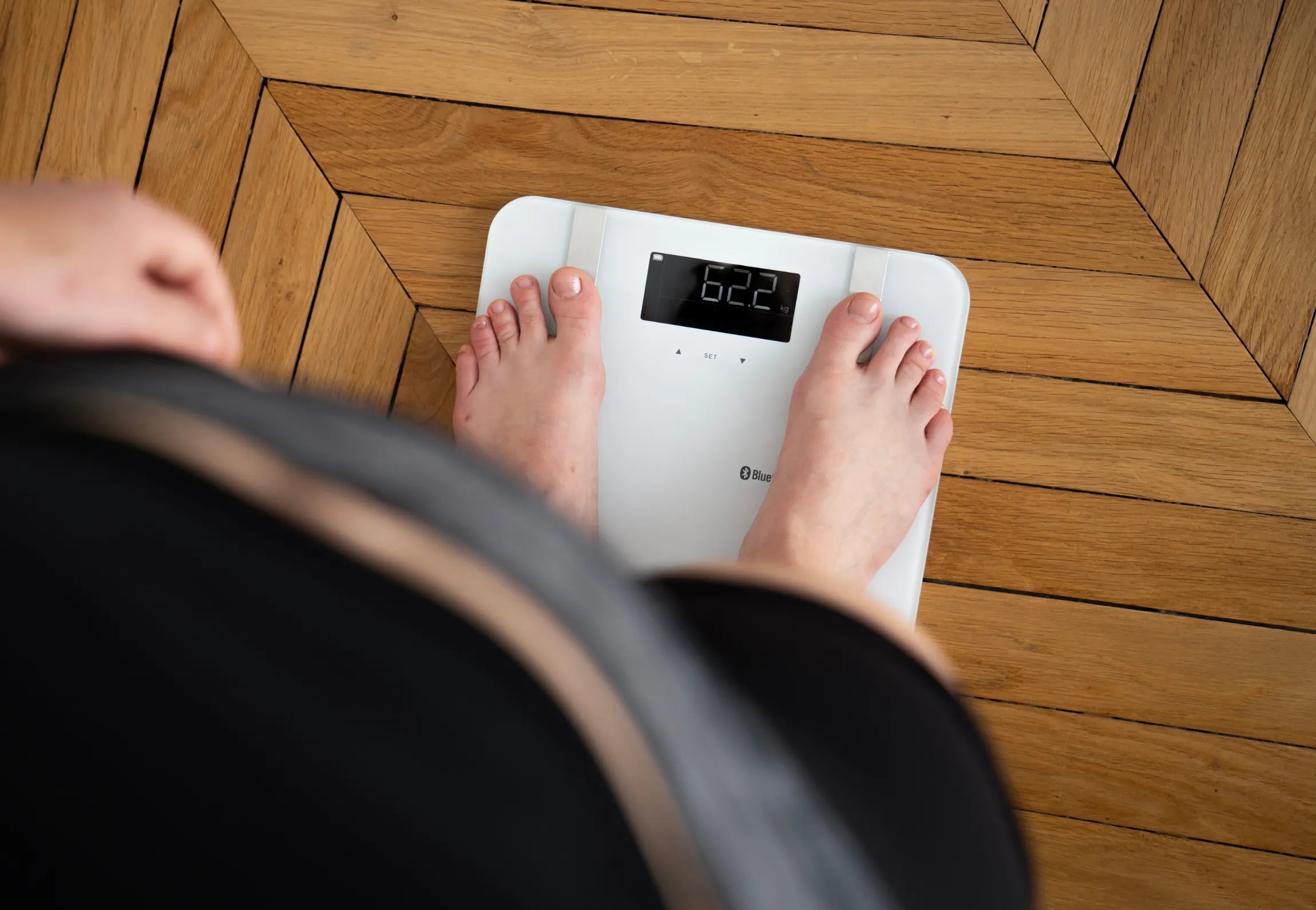 Pèse-personne connecté BLUETOOTH X-LINE CONNECT pesée