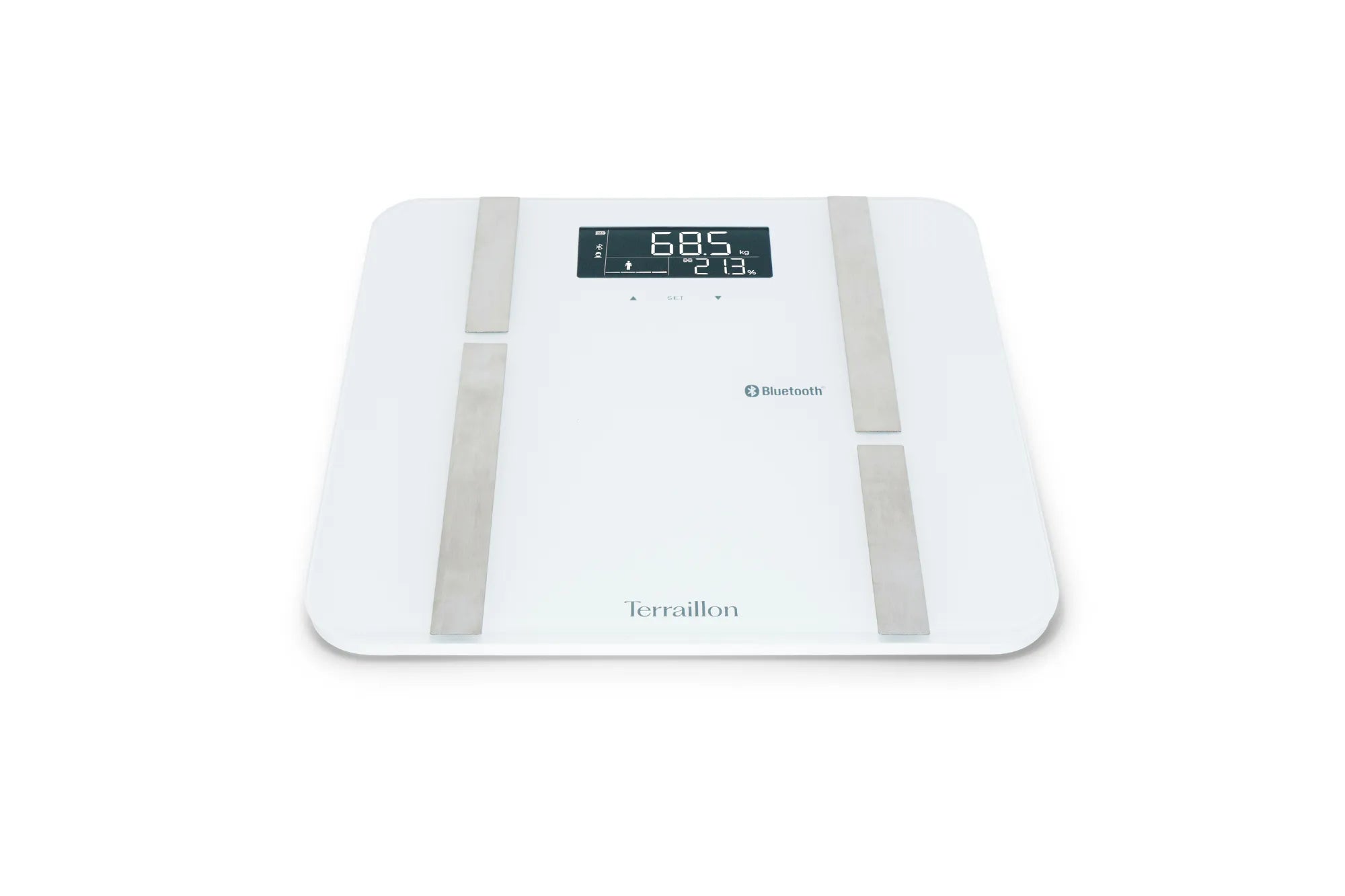 Pèse-personne connecté BLUETOOTH X-LINE CONNECT à plat 
