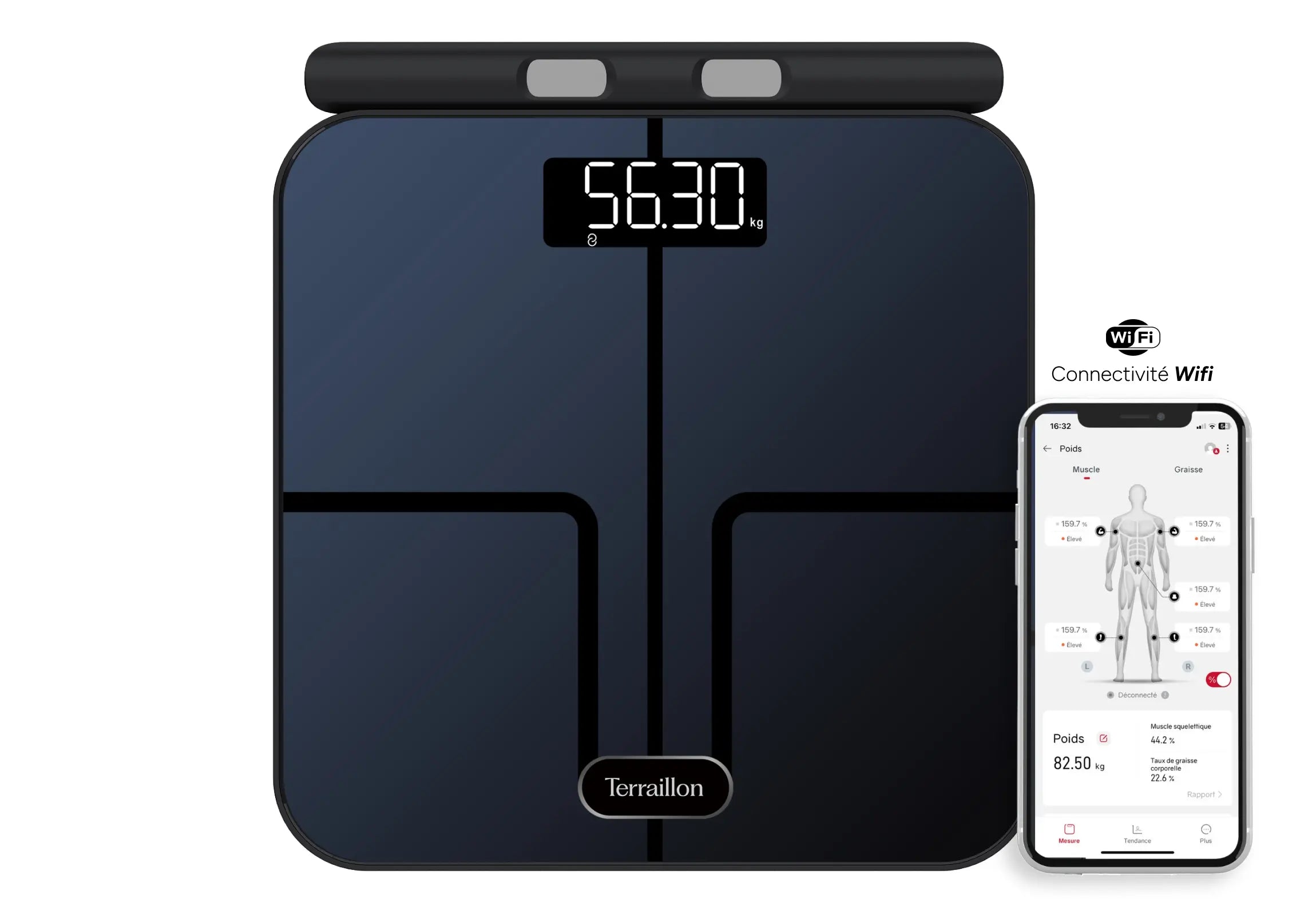 MASTER COACH EXPERT - 8-electrode scale connected to Wifi
