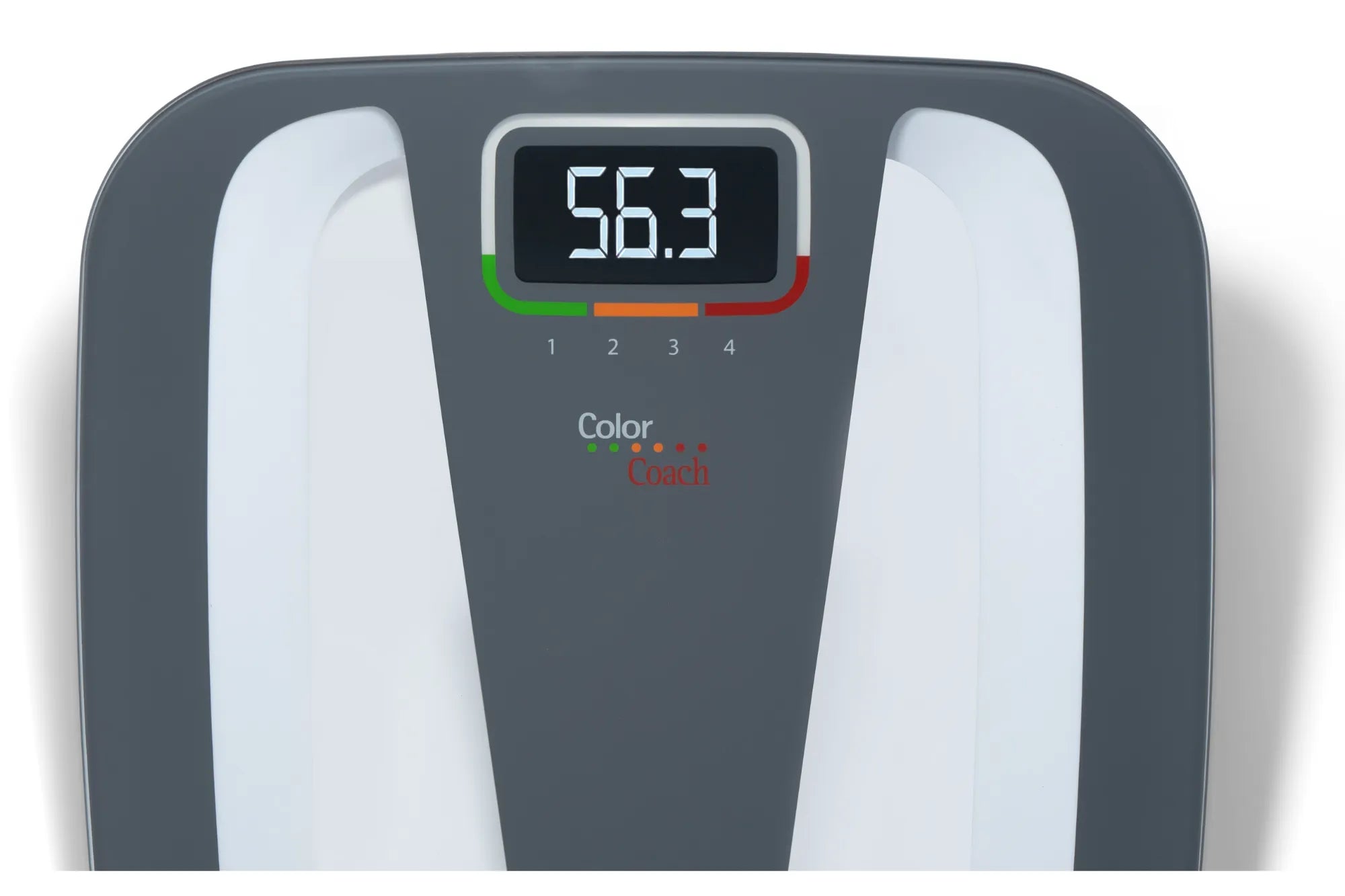 Pèse-personne électronique COLOR COACH QUATTRO zoom cadran 