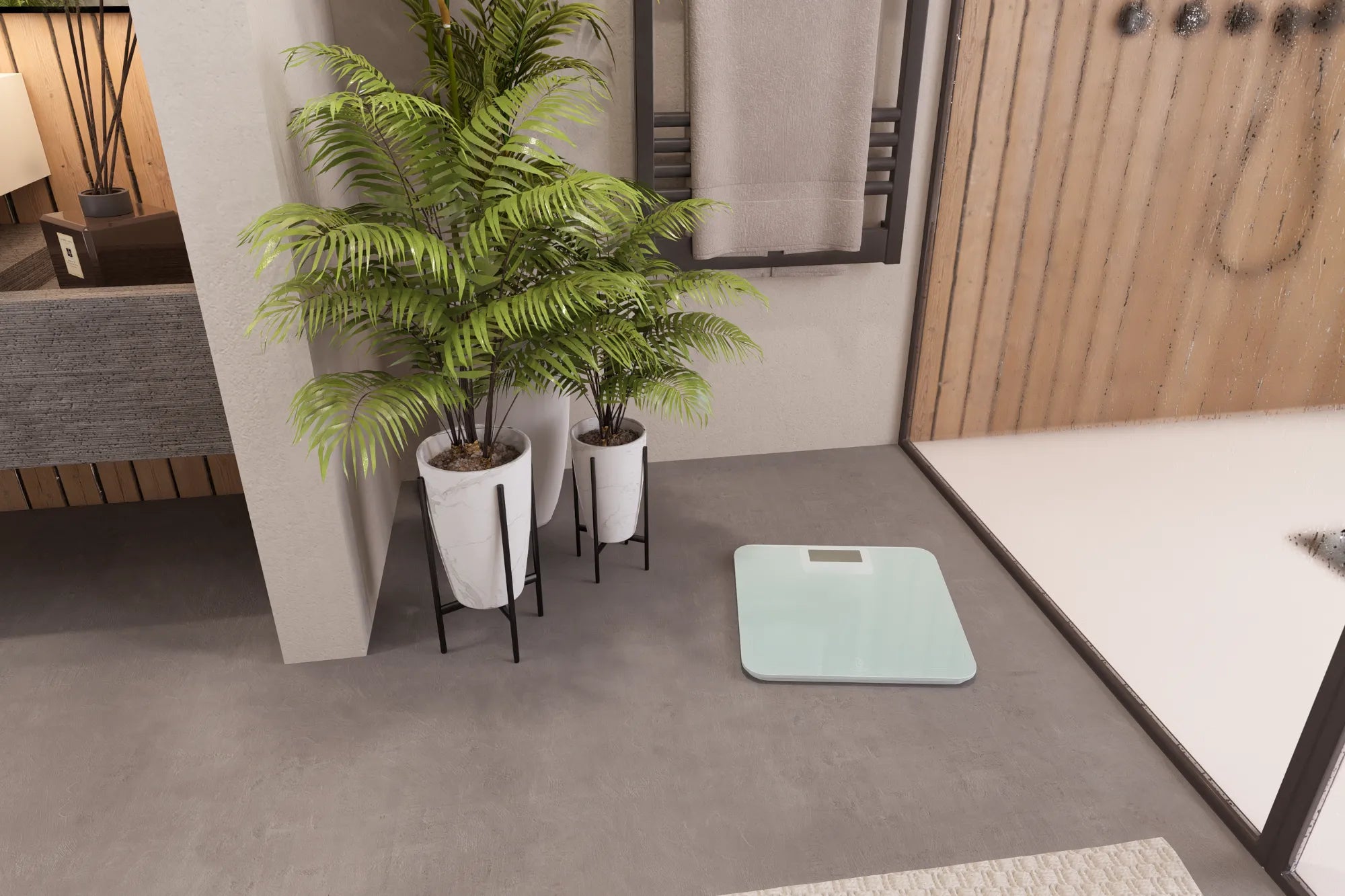 Pèse-personne électronique sans pile POWER-FREE vue globale