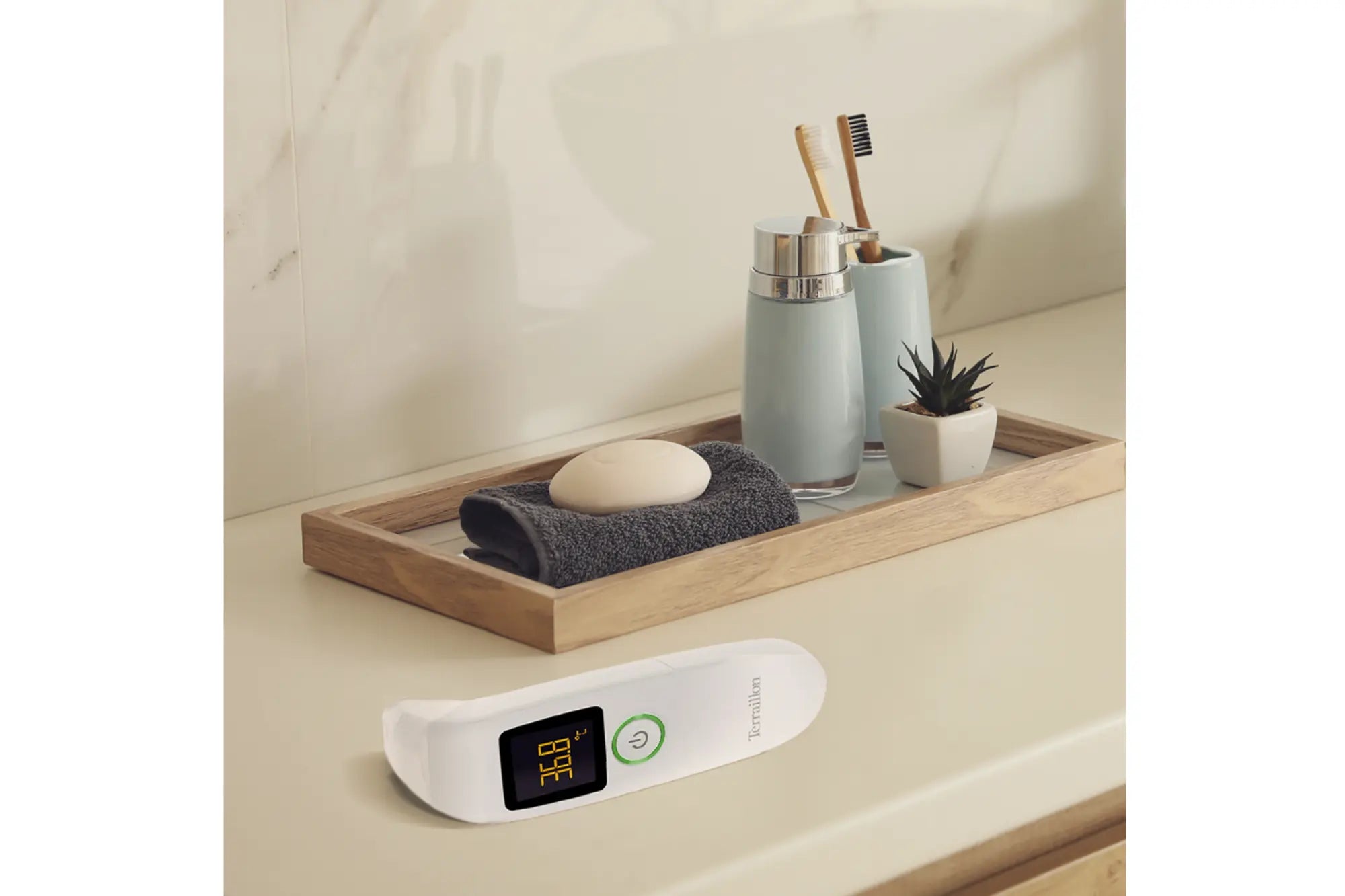 Thermo Fast - Thermomètre infrarouge auriculaire et frontal