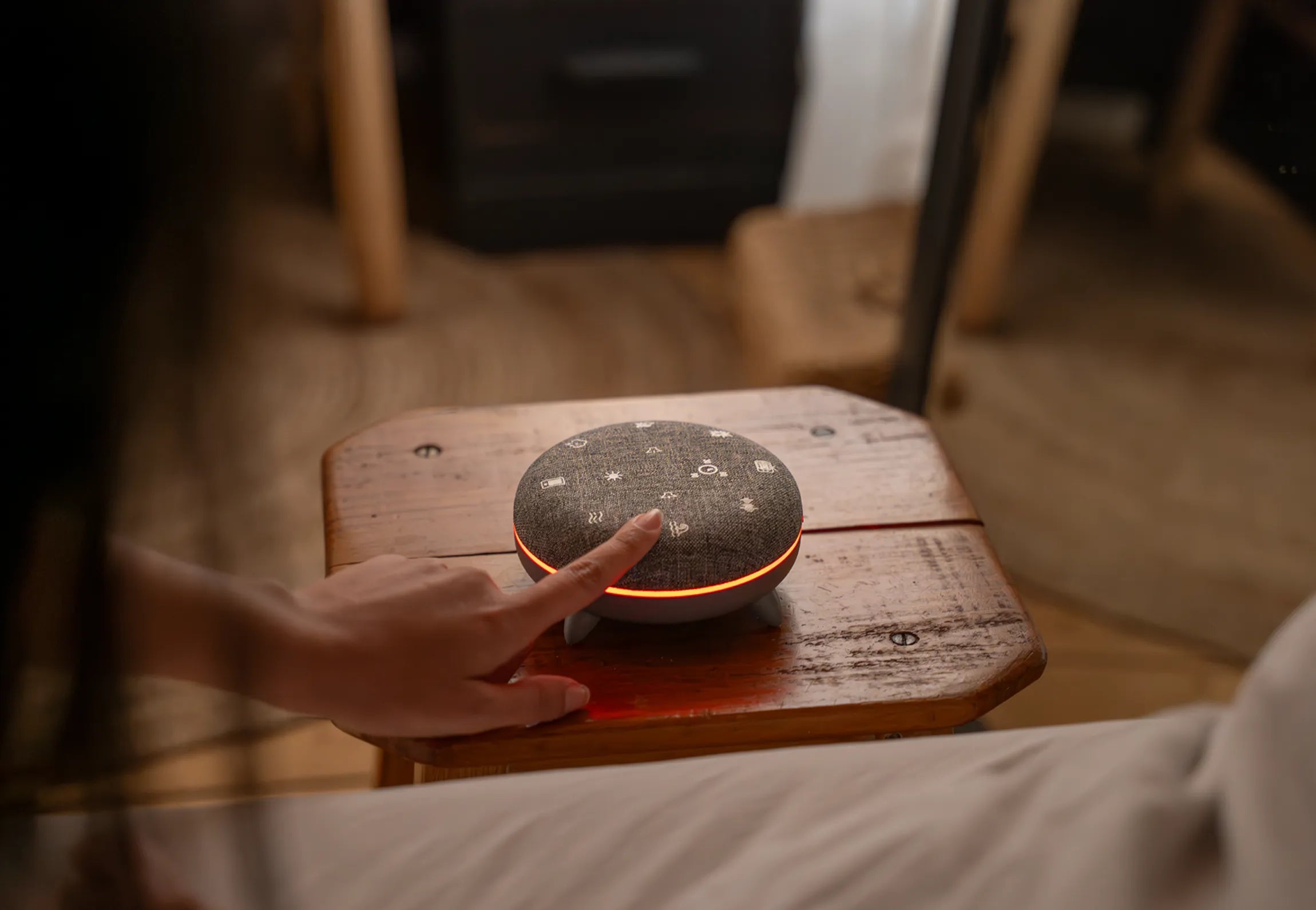 Zen Box grise utilisation son des vagues 