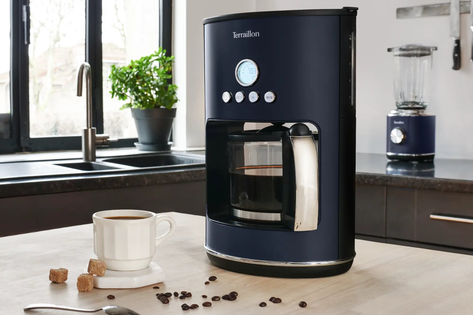 Cafetiere filtre New Moon maintien au chaud