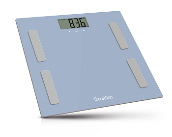 Terraillon Body Composition Scale, Measures Body Fat, Muscle Mass