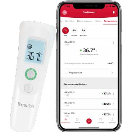 Thermo Smart - Thermomètre sans contact connecté
